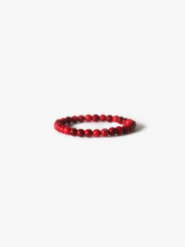 Earth Red Howlite sold by Upstate Stock product image thumbnail 3