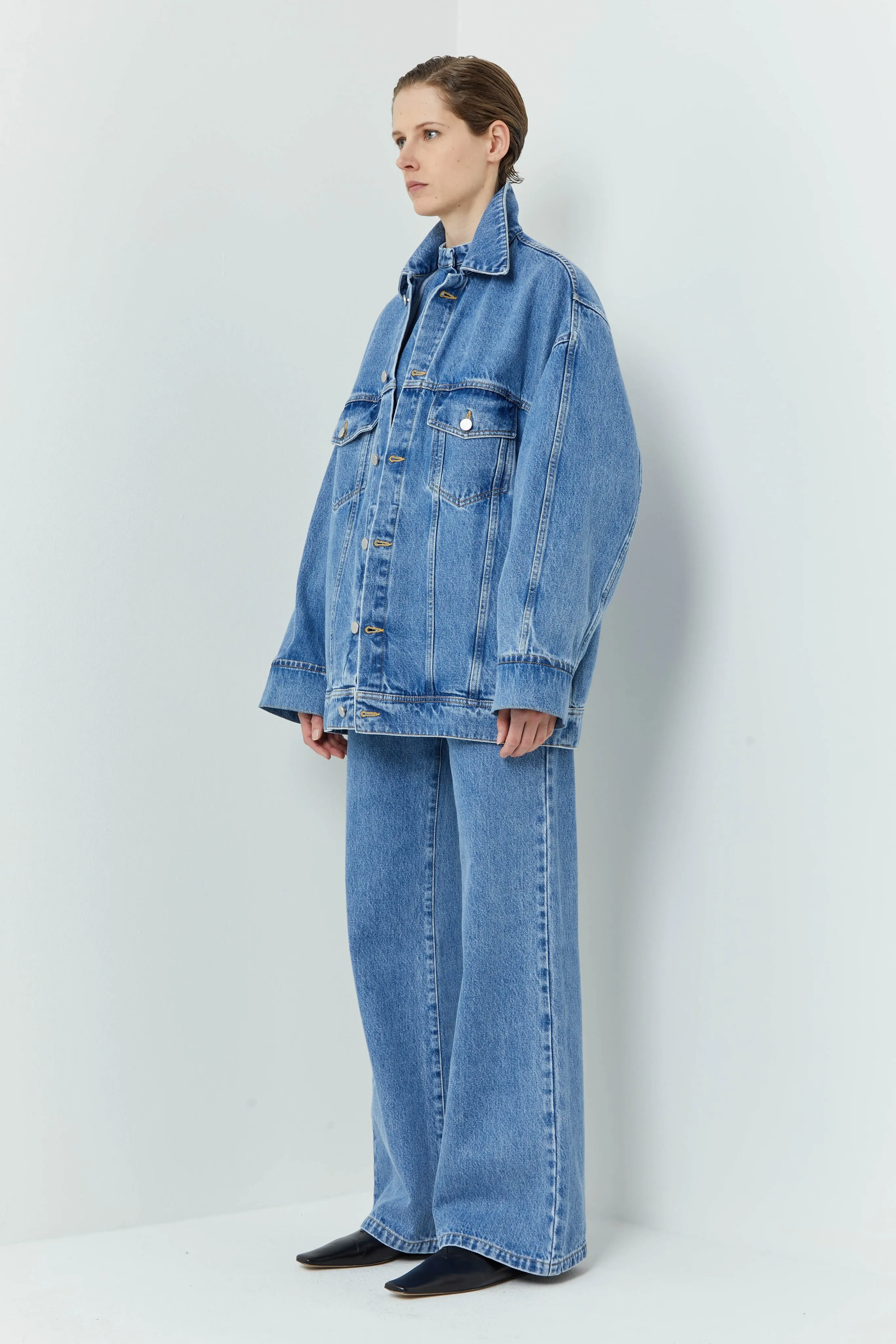 Jaya 7937-B Blue Denim sold by Christian Wijnants product image thumbnail 2