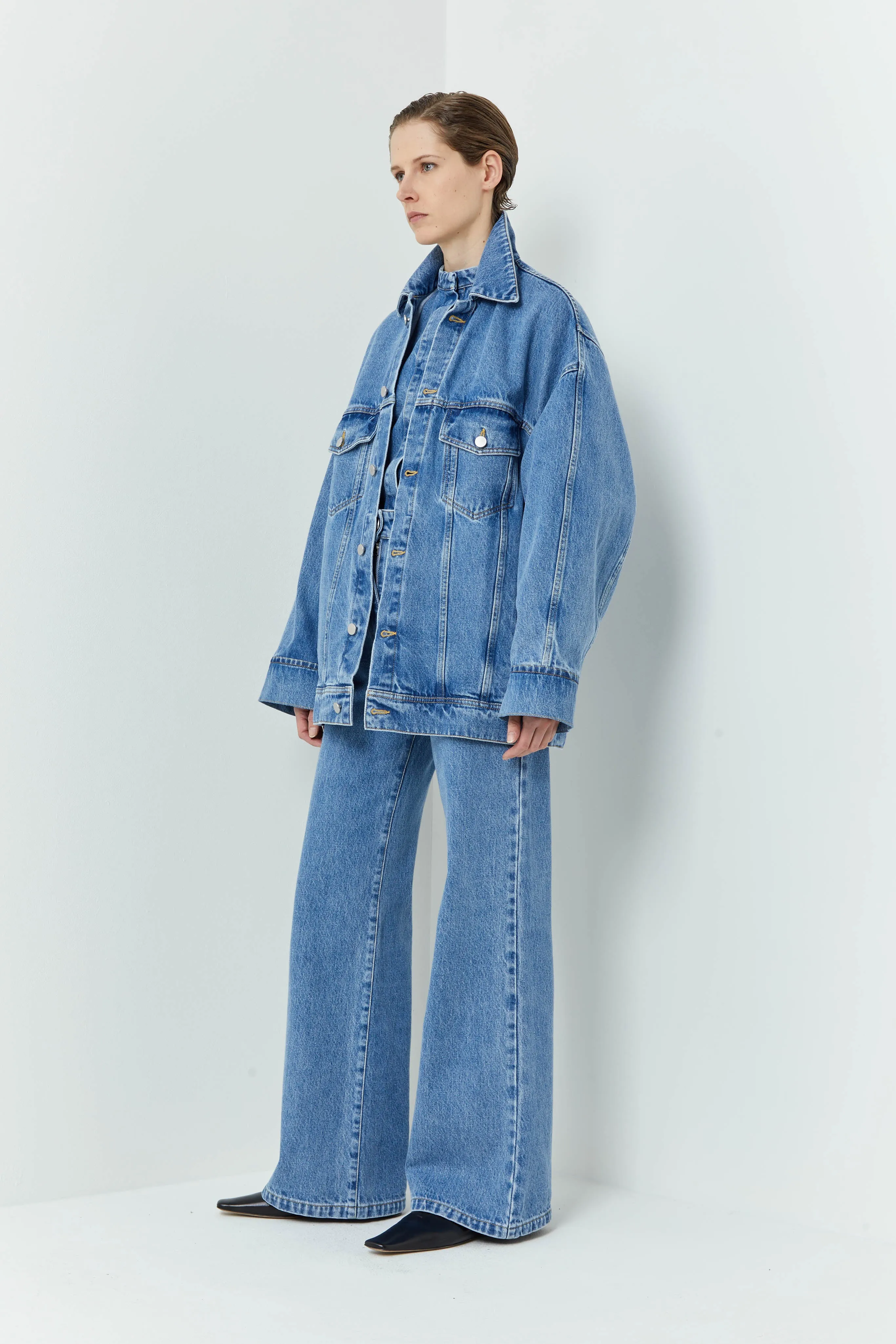 Jaya 7937-B Blue Denim sold by Christian Wijnants product image thumbnail 3