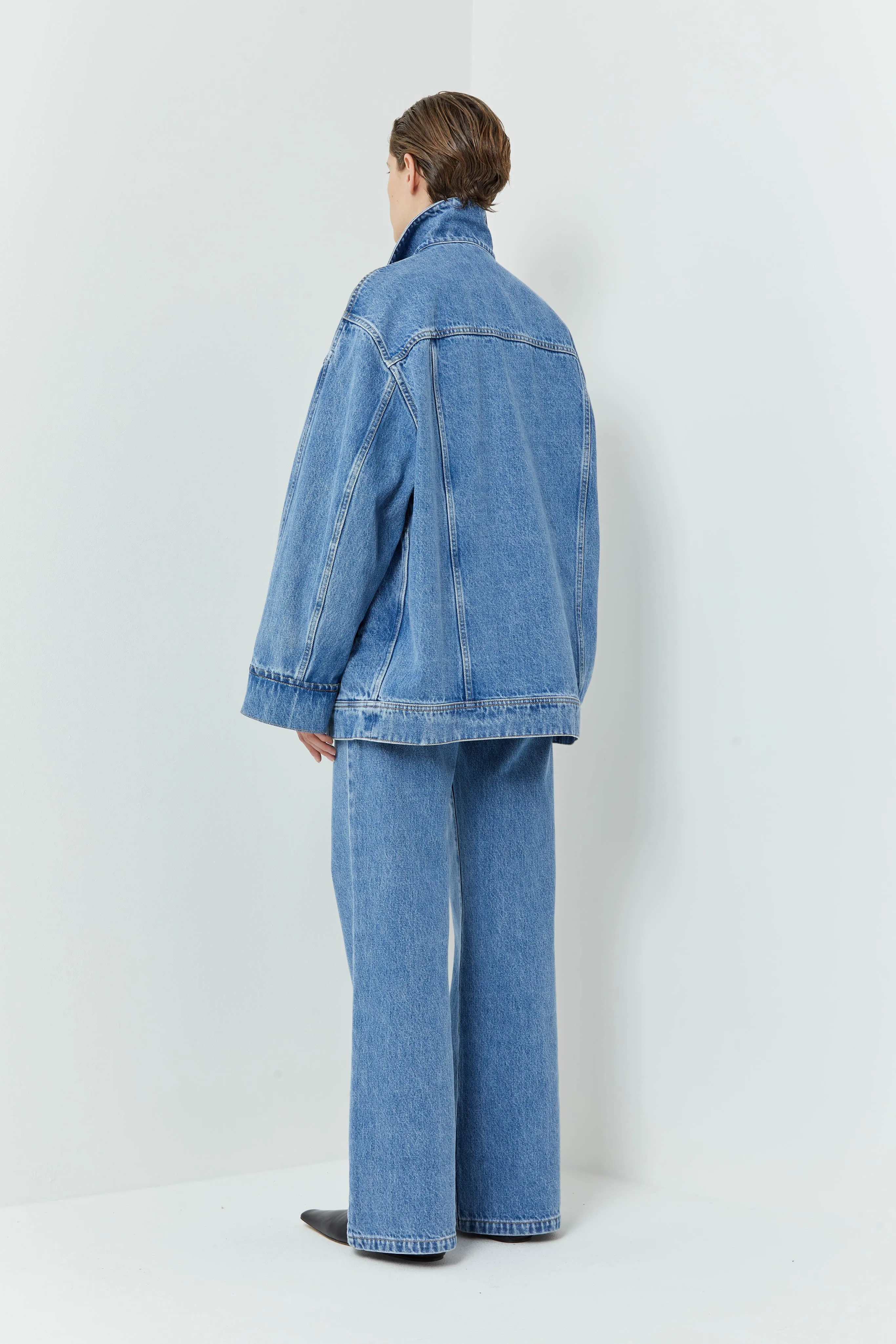 Jaya 7937-B Blue Denim sold by Christian Wijnants product image thumbnail 4
