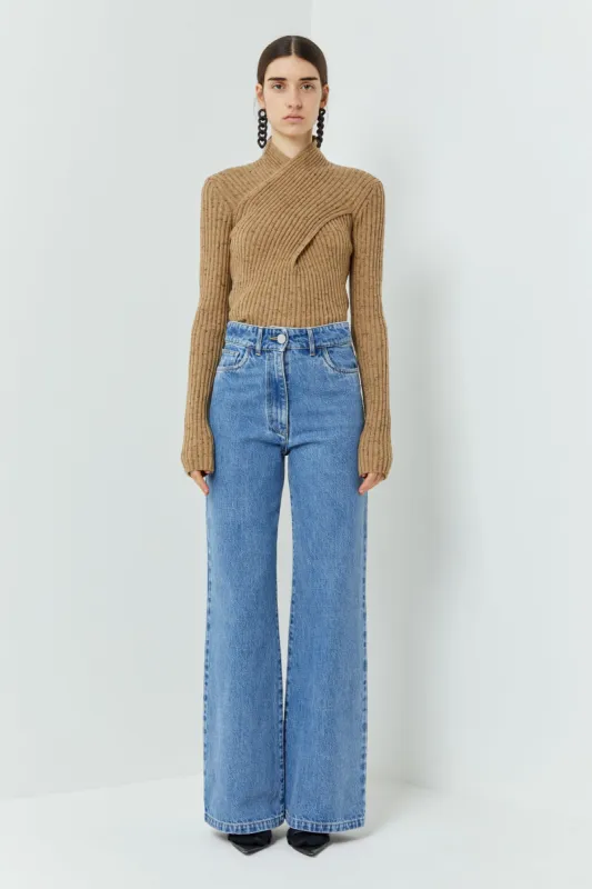 Presca 7937-B Blue Denim sold by Christian Wijnants