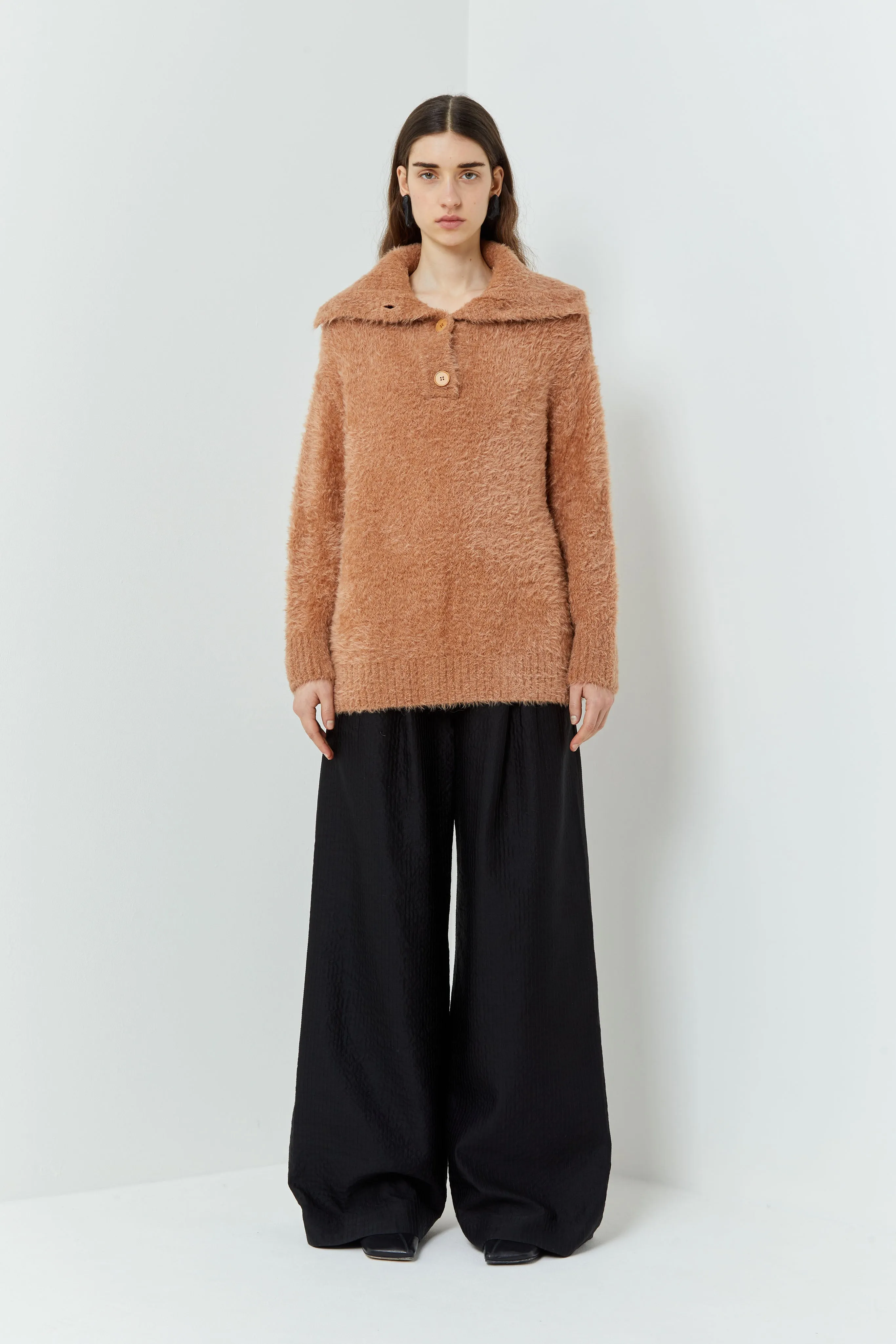 Kora Faux Fur Sweater sold by Christian Wijnants