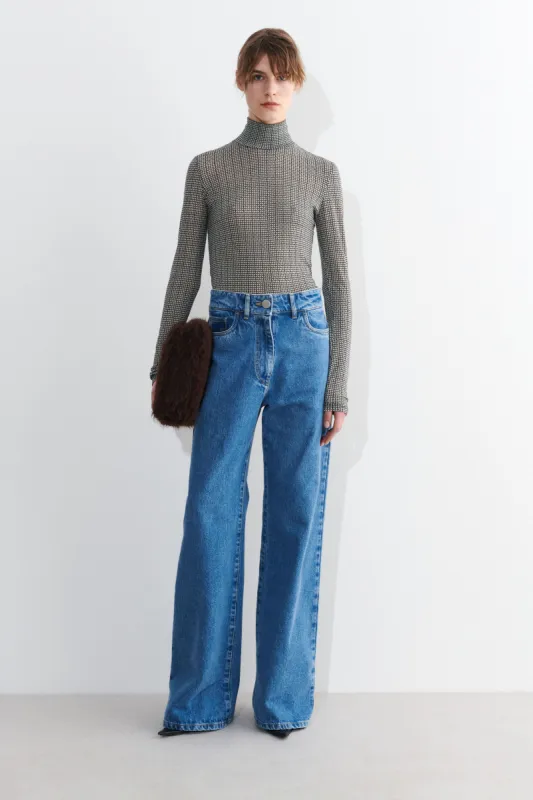 Presca Denim Trousers made by Christian Wijnants