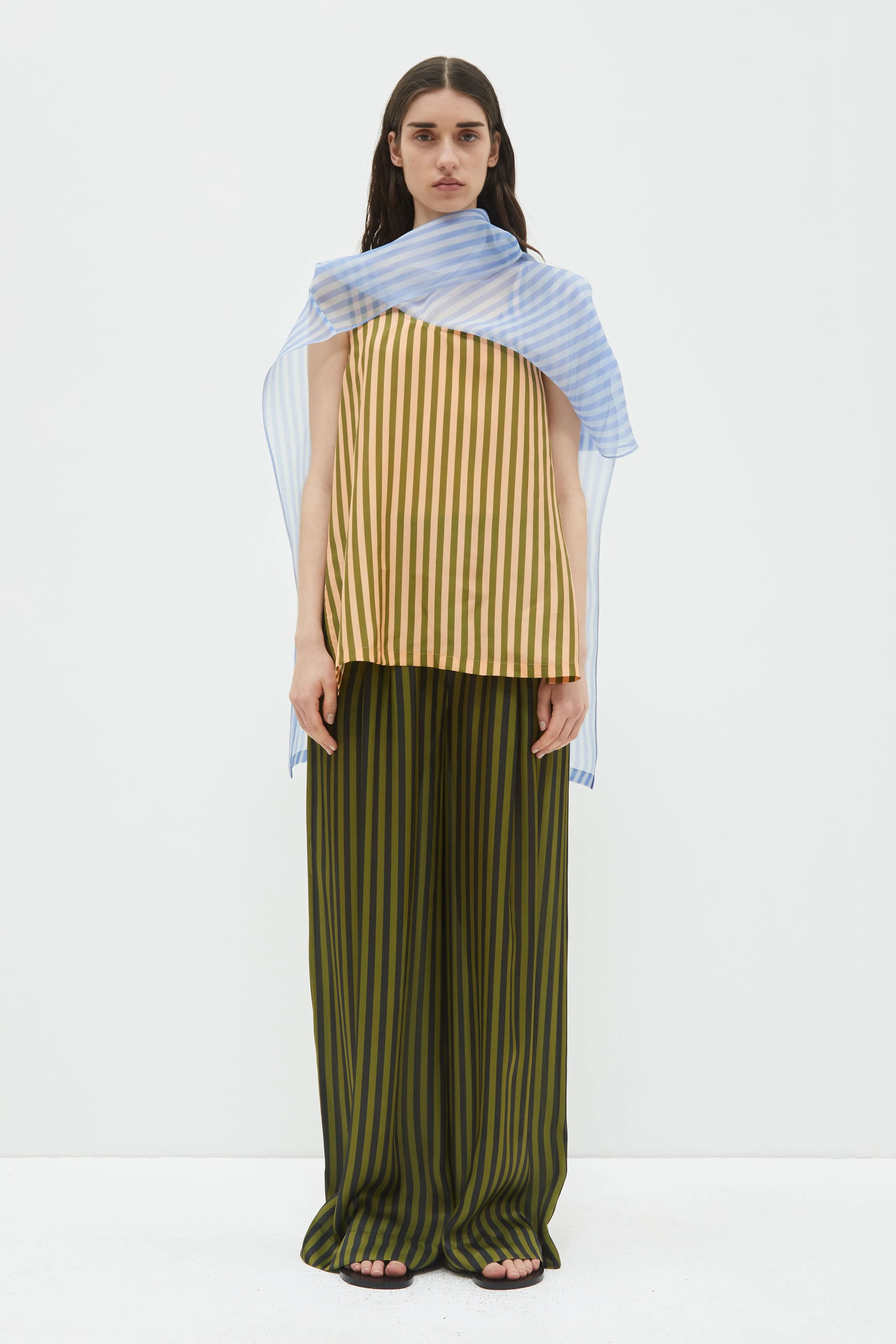 Prelah Long Wide Leg Pants sold by Christian Wijnants
