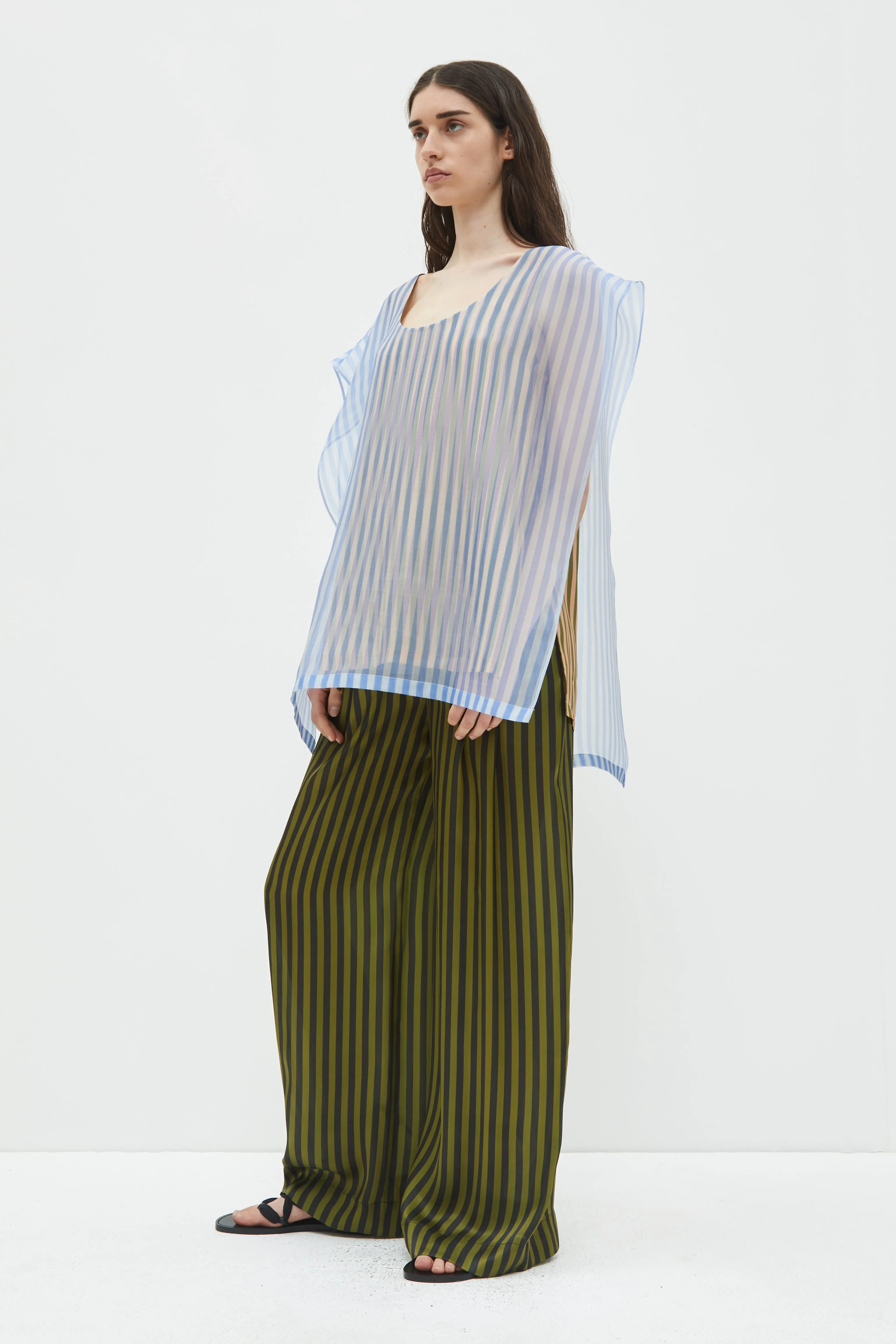 Prelah Long Wide Leg Pants sold by Christian Wijnants product image thumbnail 3