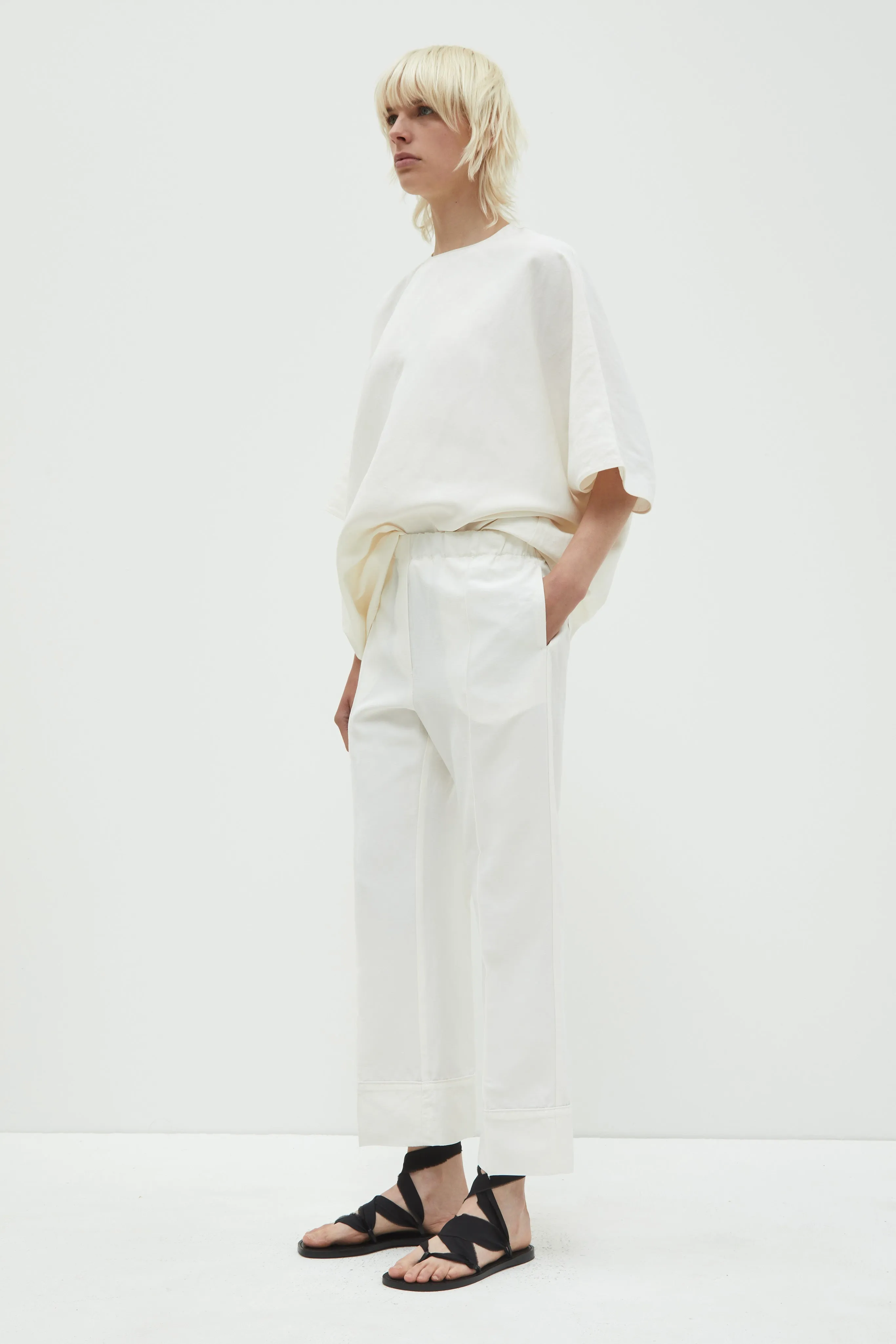 Panesh Cropped Straight Pants sold by Christian Wijnants product image thumbnail 2