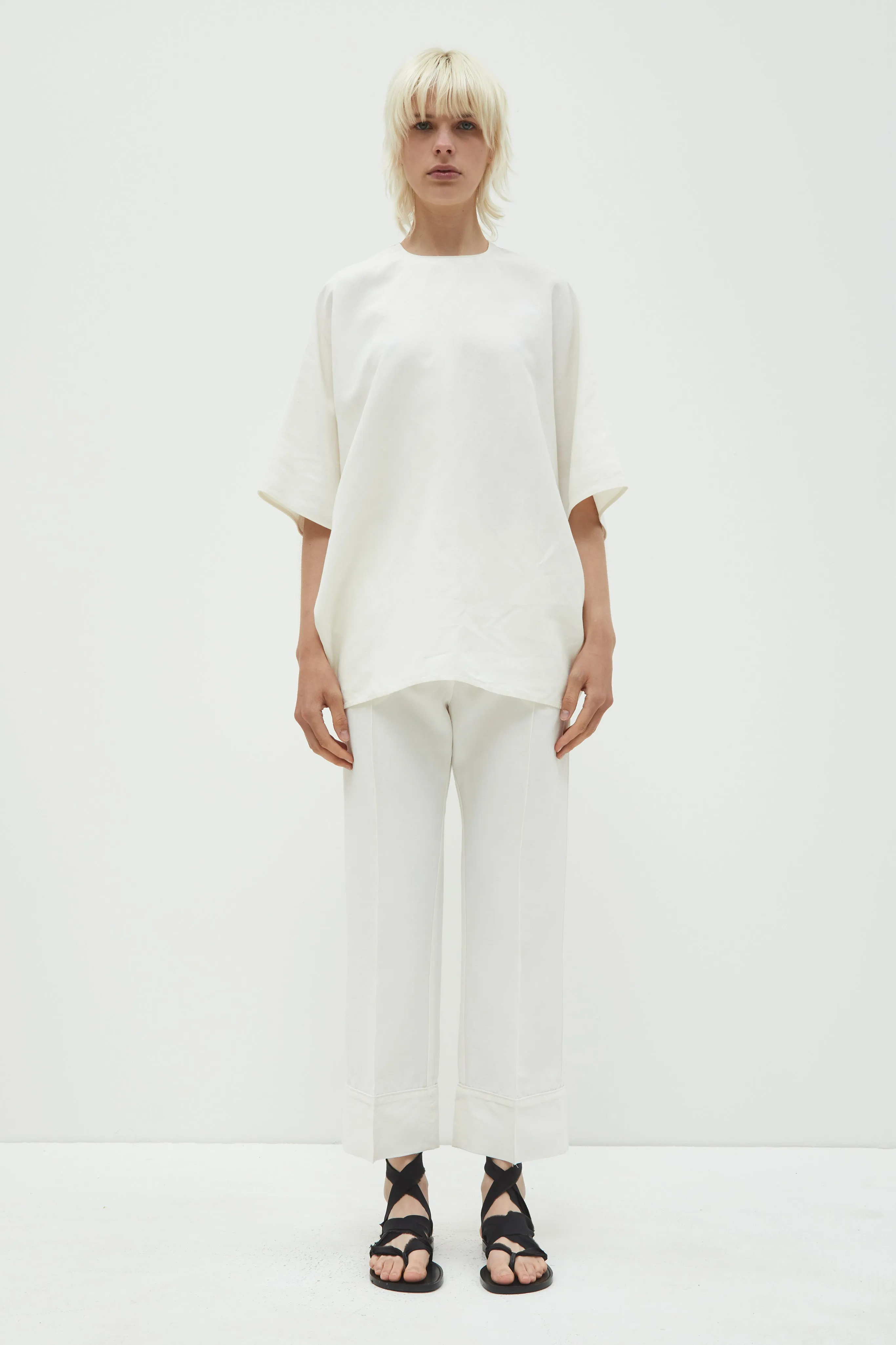 Panesh Cropped Straight Pants sold by Christian Wijnants product image thumbnail 4