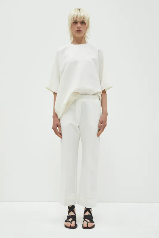 Panesh Cropped Straight Pants made by Christian Wijnants