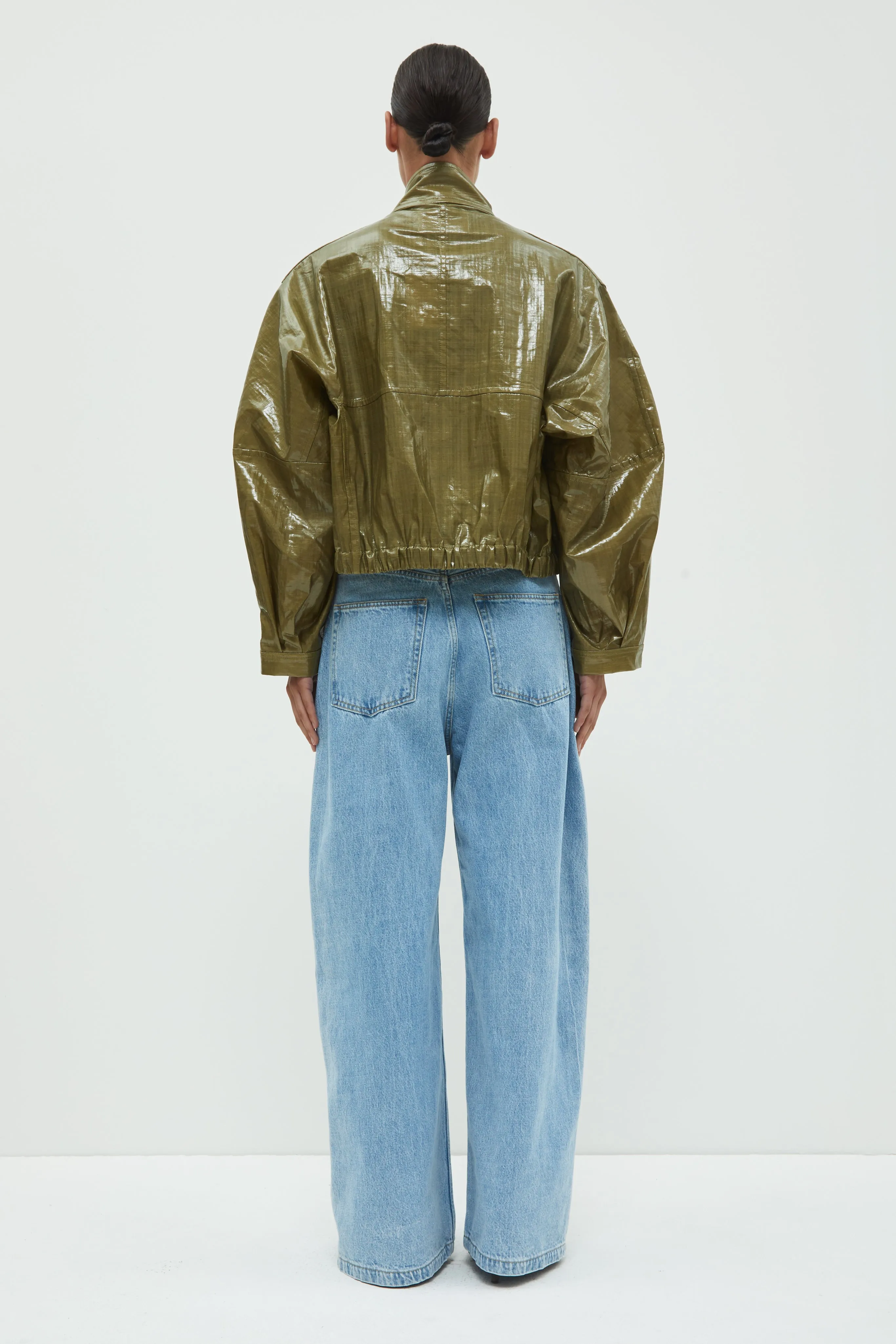 Juna Cropped Jacket sold by Christian Wijnants product image thumbnail 4
