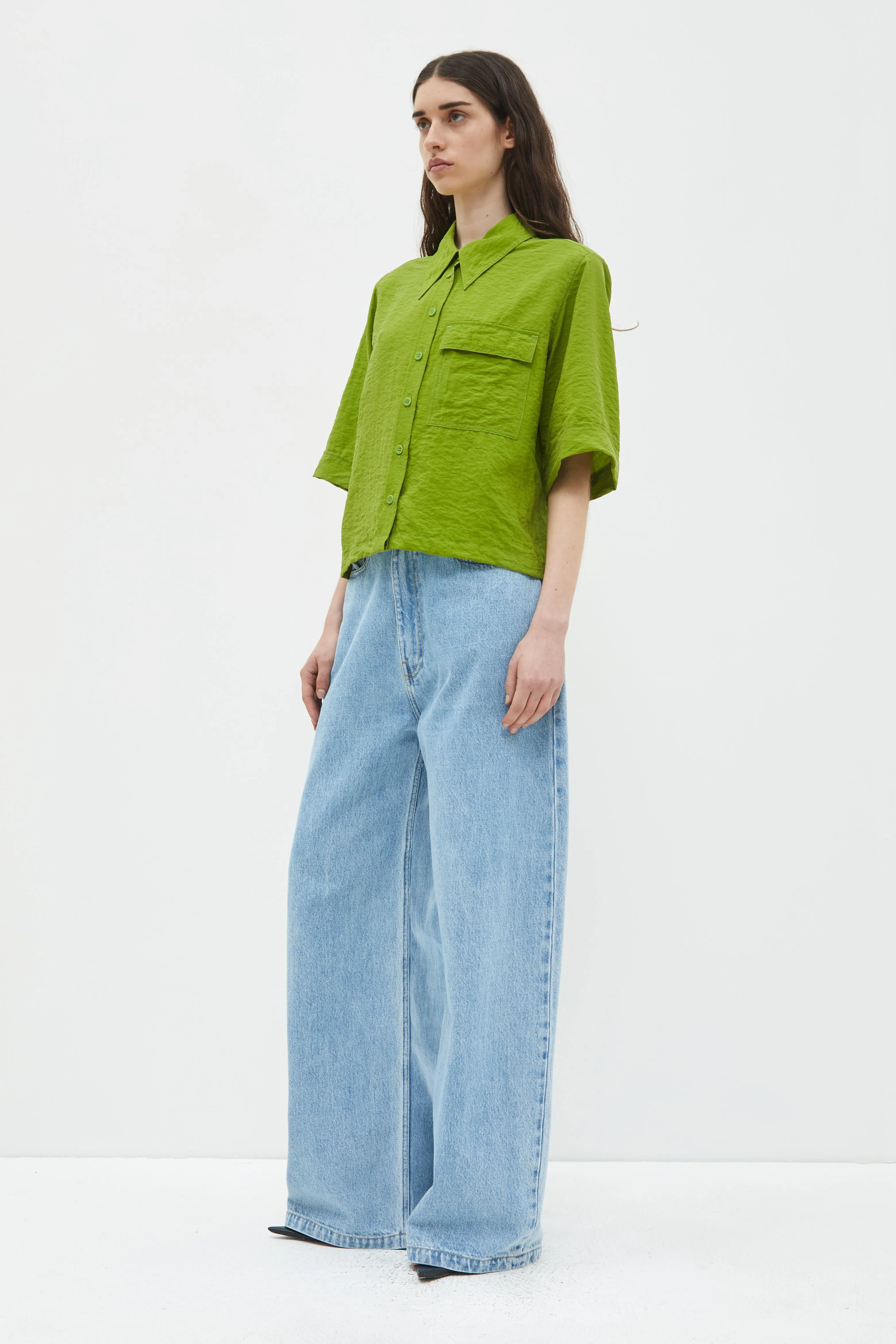 Tumelah Boxy Shirt sold by Christian Wijnants product image thumbnail 2