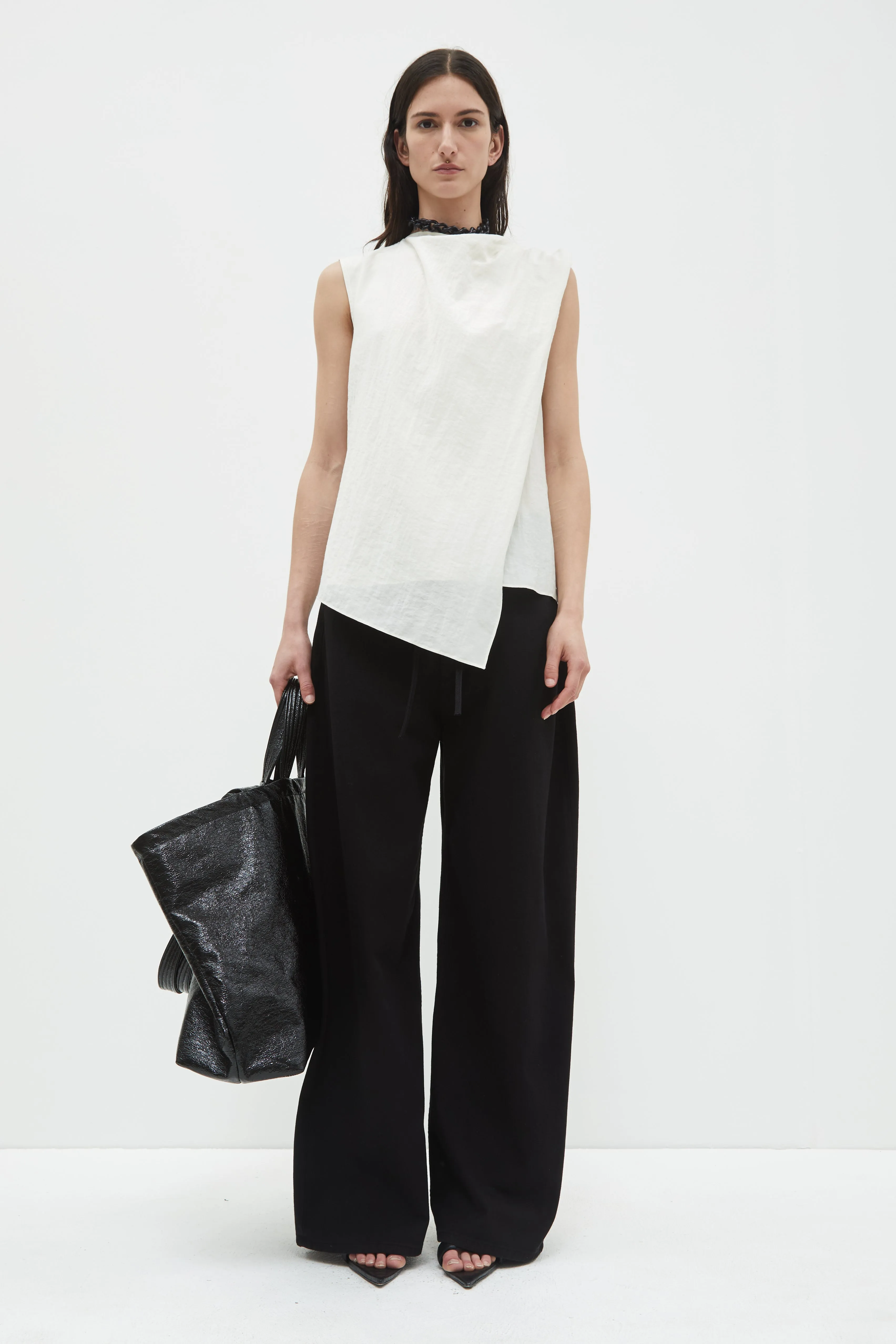 Toru Sleeveless Scarf Top sold by Christian Wijnants