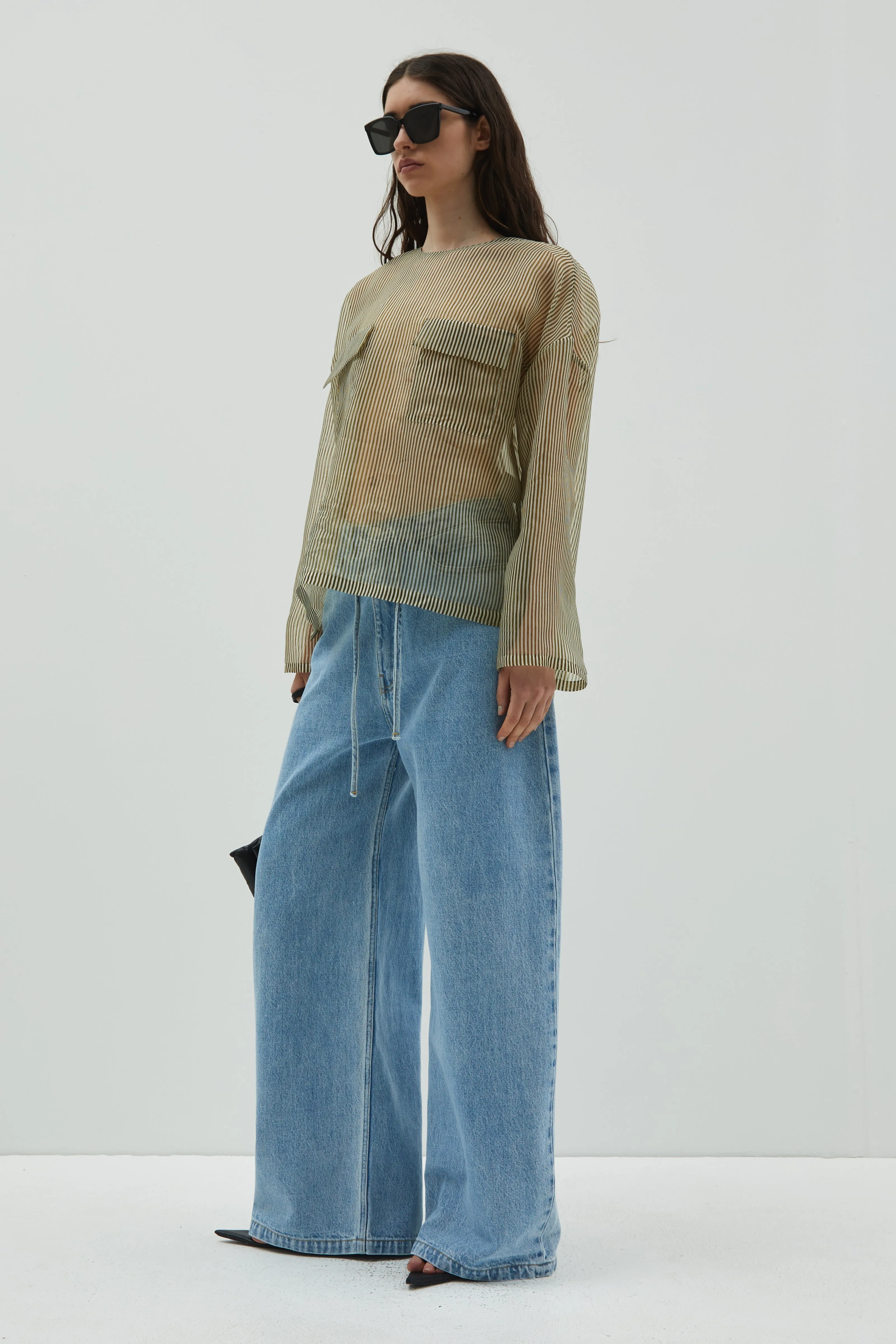 Tenoi Boxy Organza Top sold by Christian Wijnants product image thumbnail 2