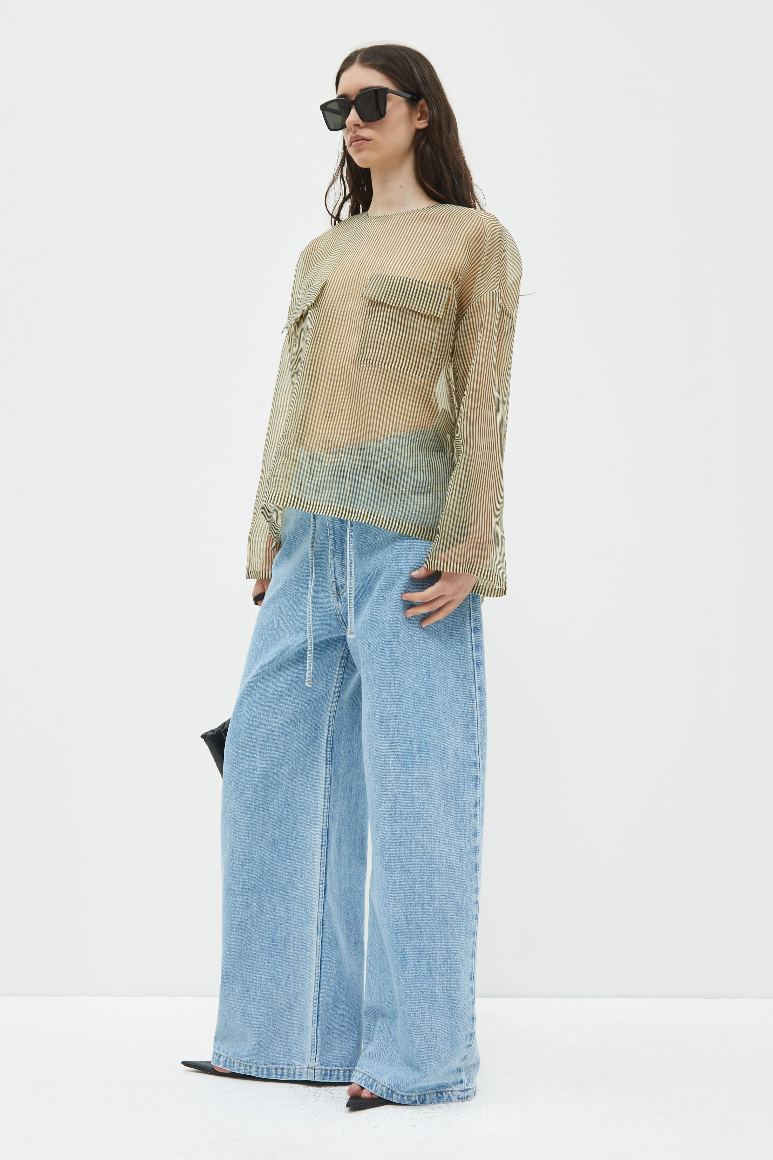 Tenoi Boxy Organza Top sold by Christian Wijnants product image thumbnail 3