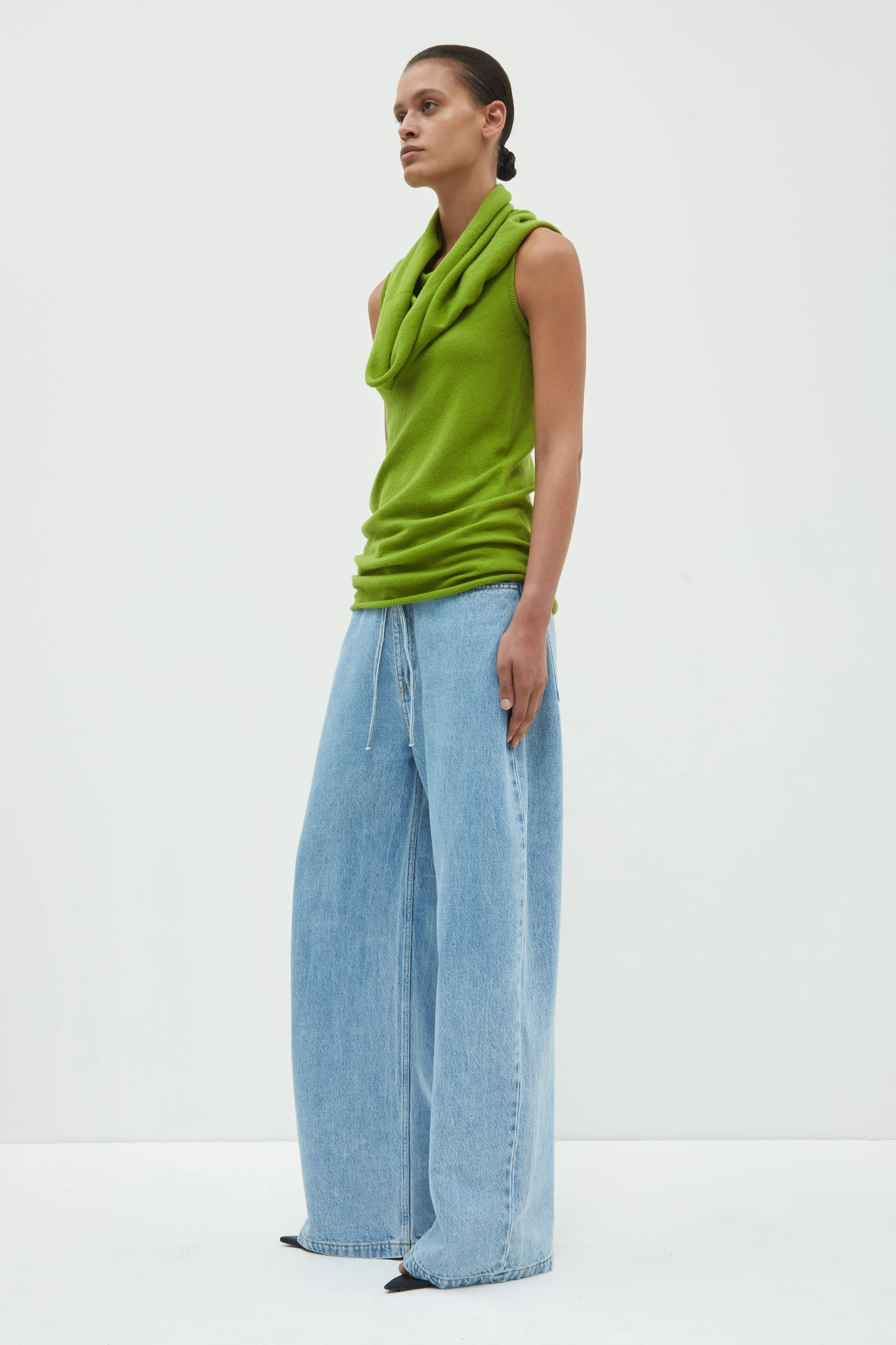 Kilili Sleeveless Knit Tube Top sold by Christian Wijnants product image thumbnail 5
