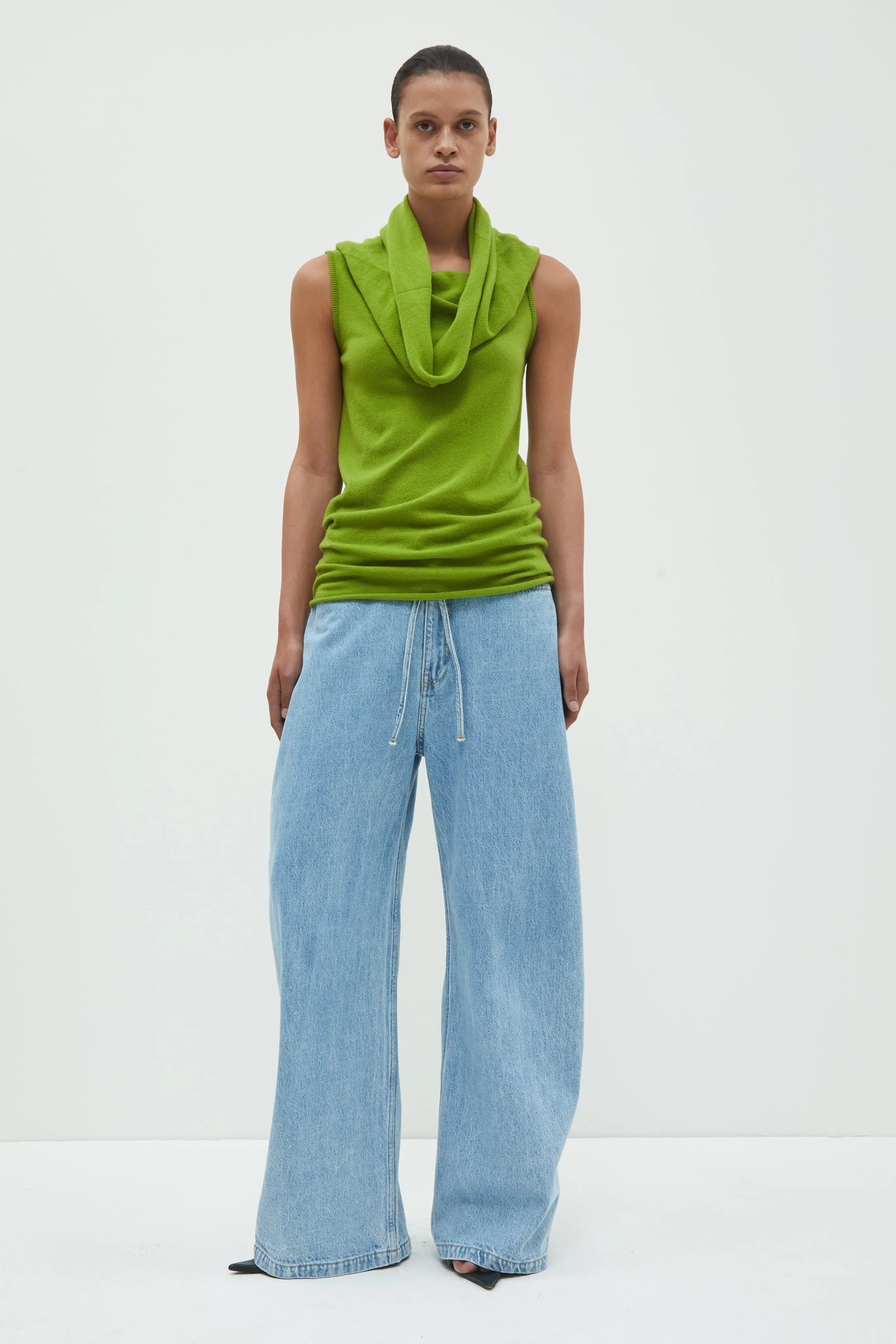 Kilili Sleeveless Knit Tube Top sold by Christian Wijnants product image thumbnail 4