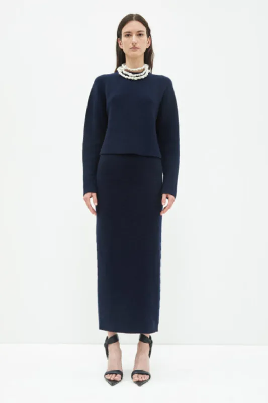 Kenar Wholegarment Knitted Skirt sold by Christian Wijnants