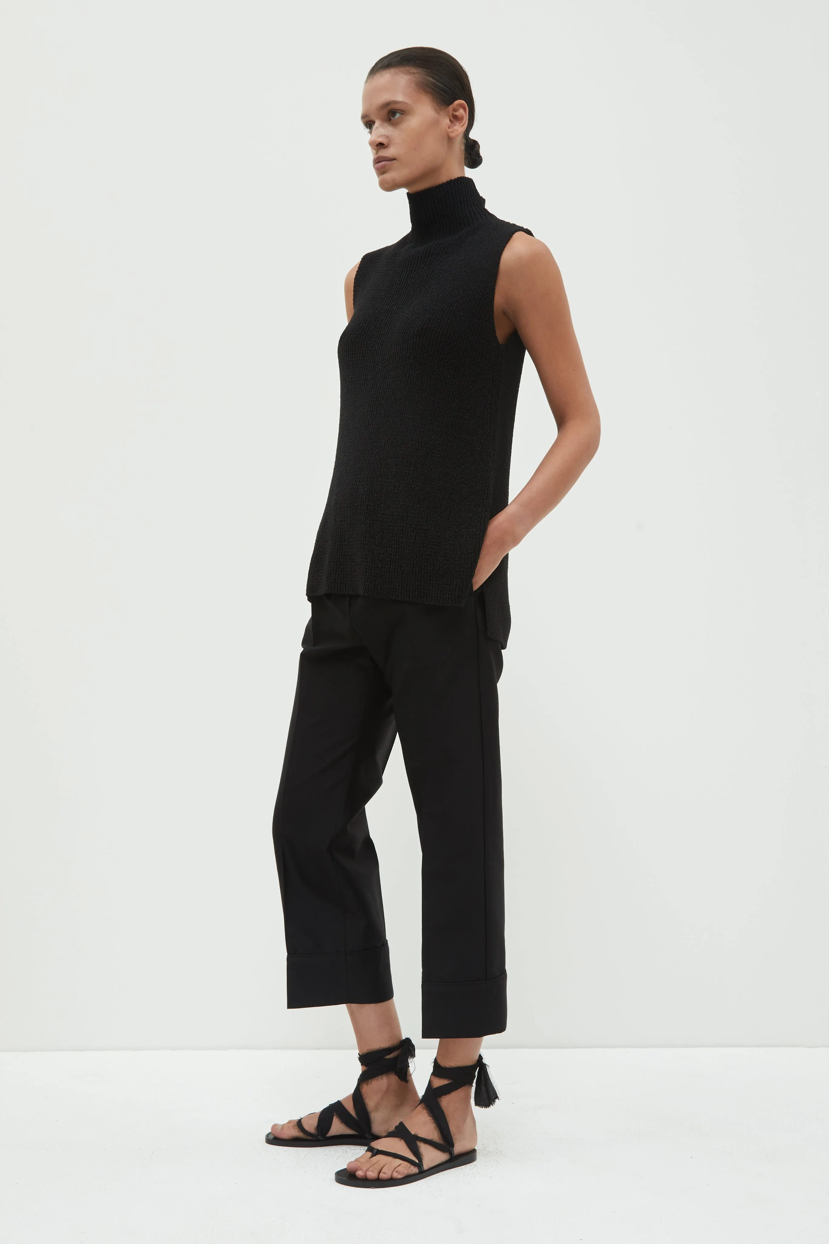 Kari Sleeveless Knit Top sold by Christian Wijnants product image thumbnail 3
