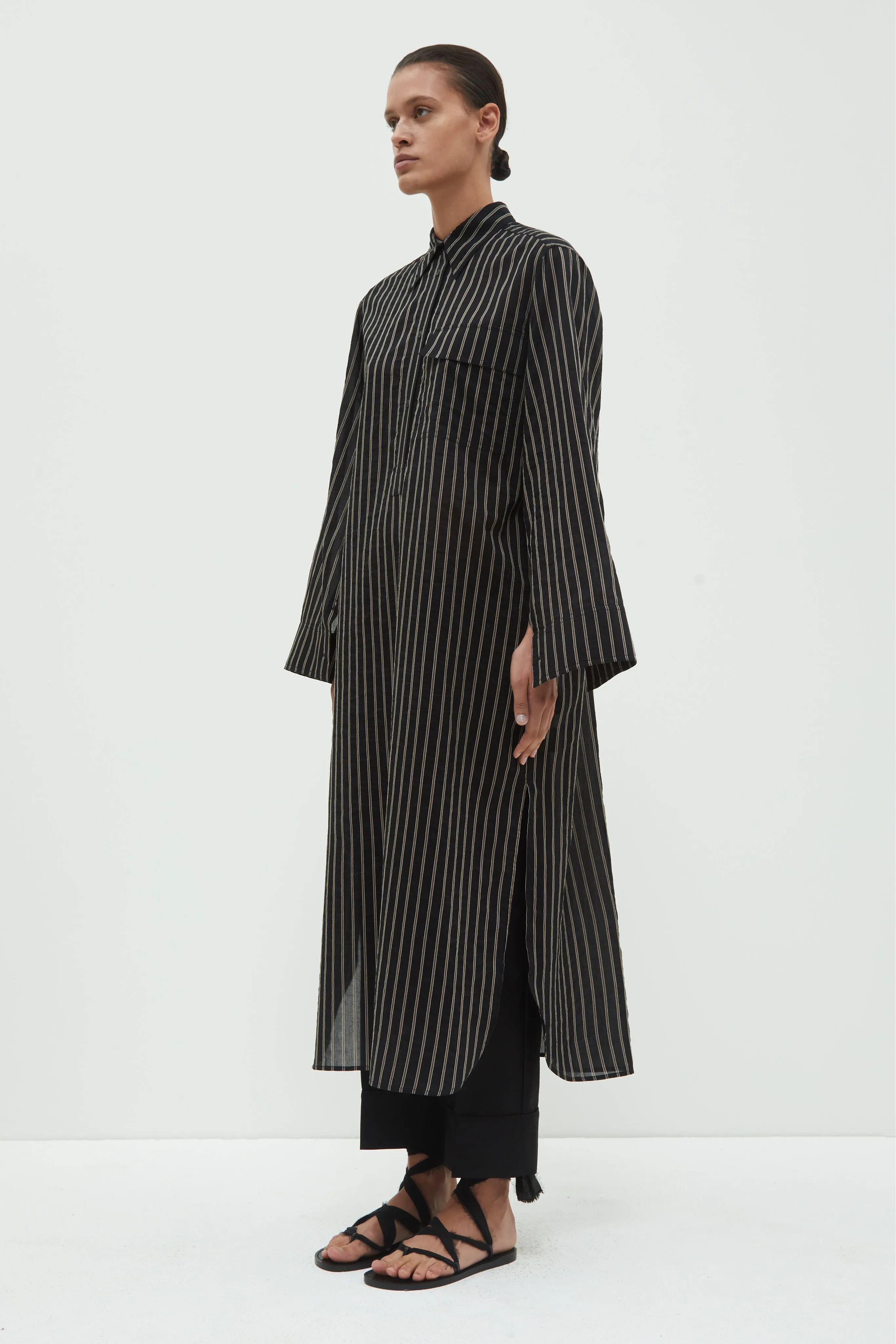 Dua Long Sleeves Shirt Dress sold by Christian Wijnants product image thumbnail 2