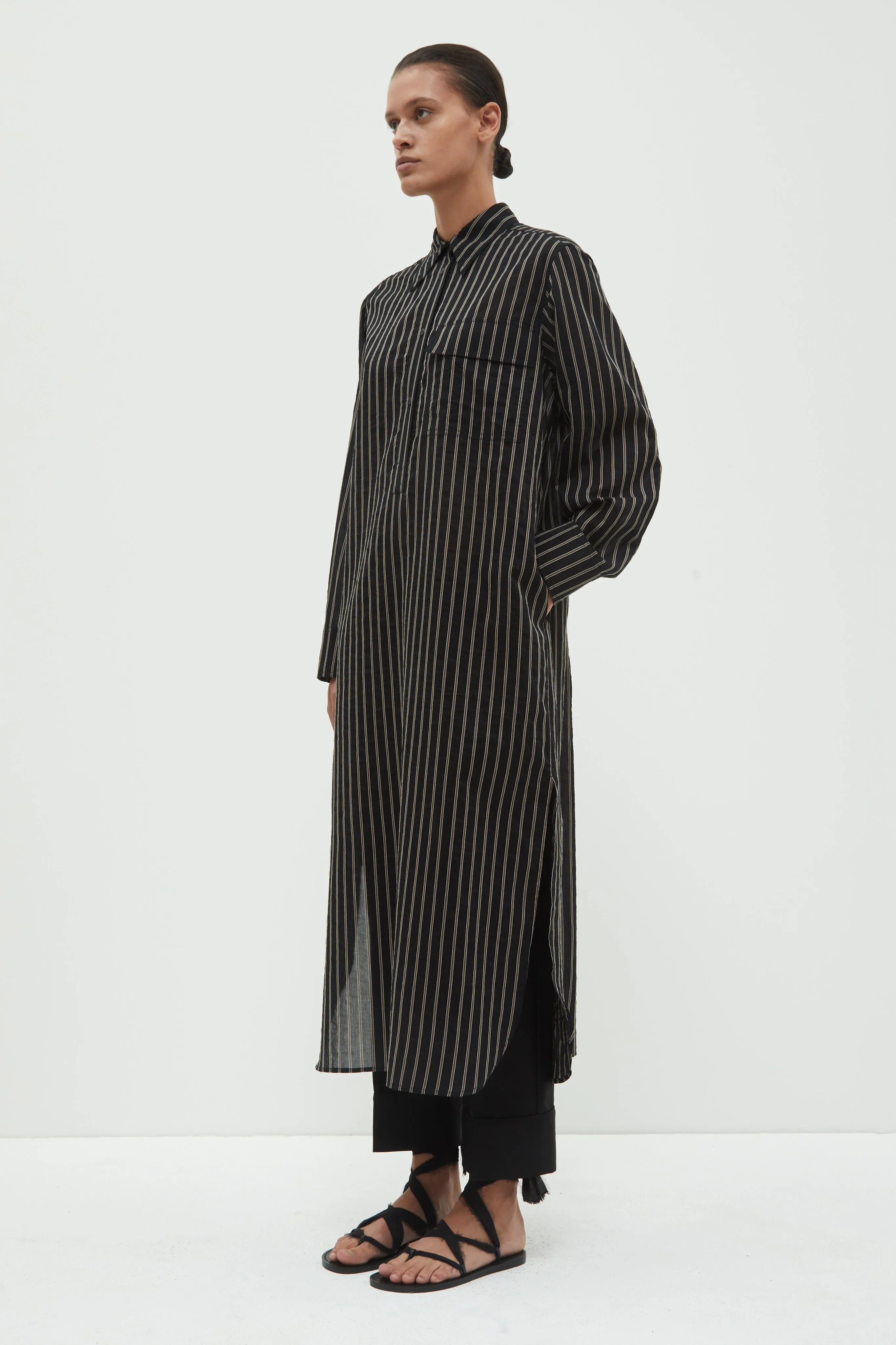 Dua Long Sleeves Shirt Dress sold by Christian Wijnants product image thumbnail 5