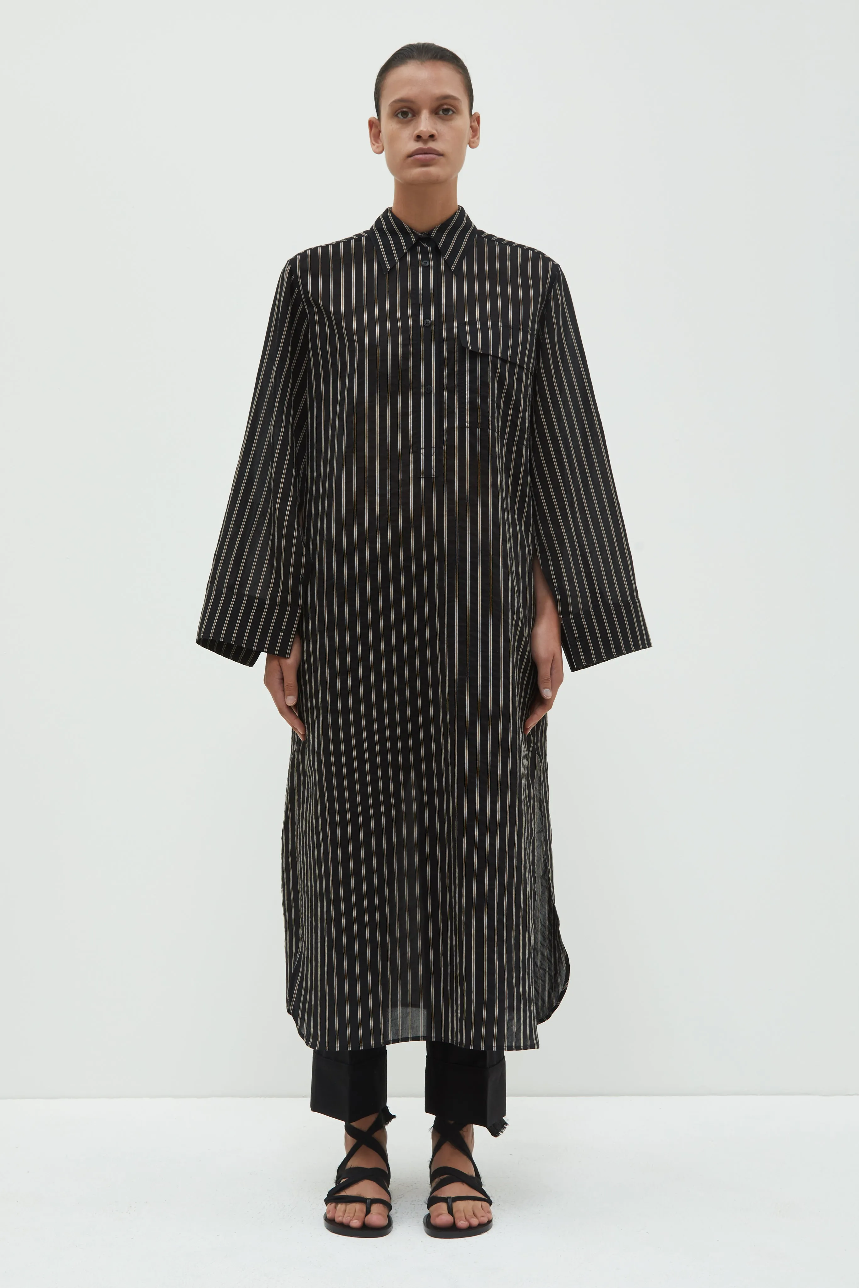 Dua Long Sleeves Shirt Dress sold by Christian Wijnants