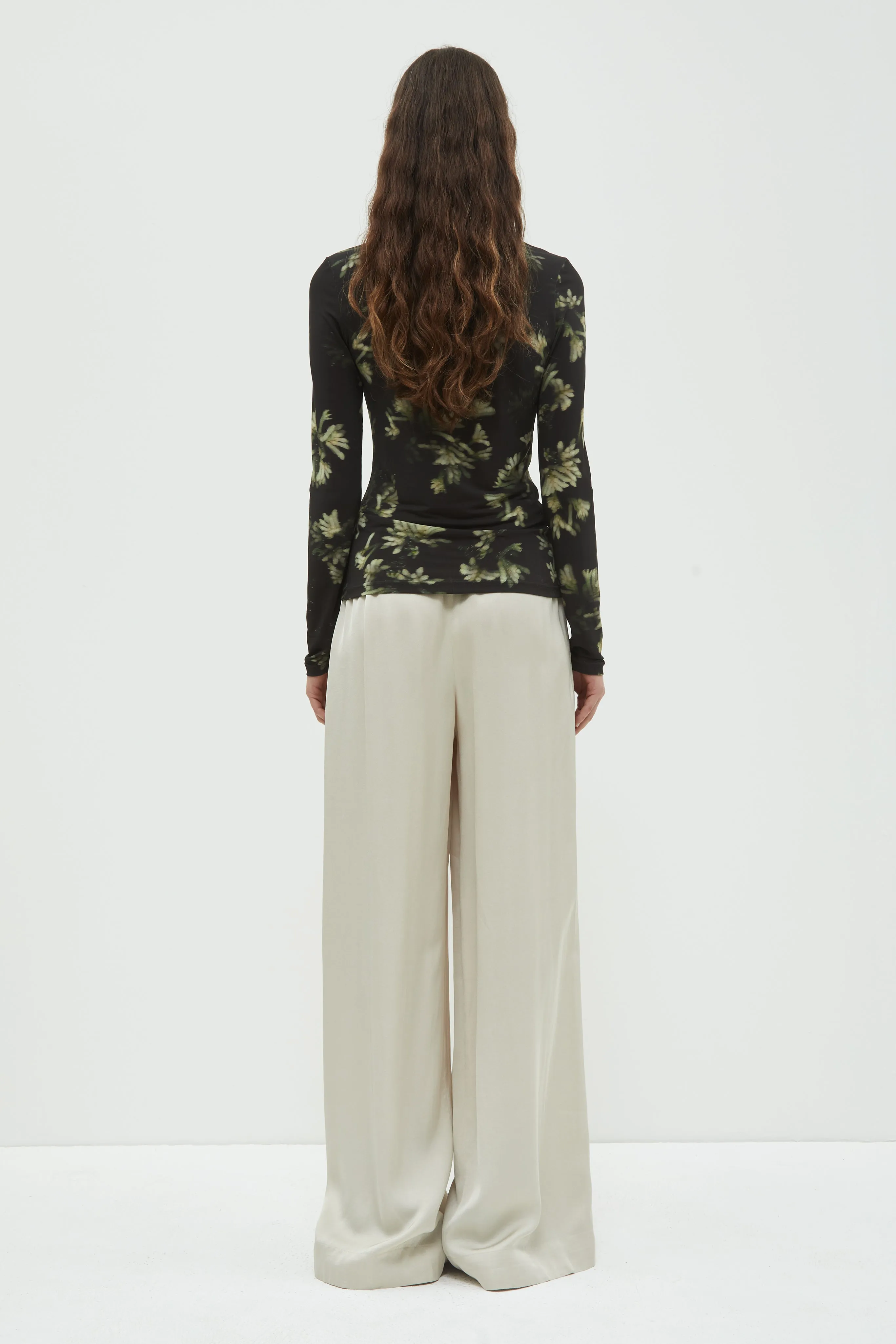 Tugal Fitted Jersey Top sold by Christian Wijnants product image thumbnail 3