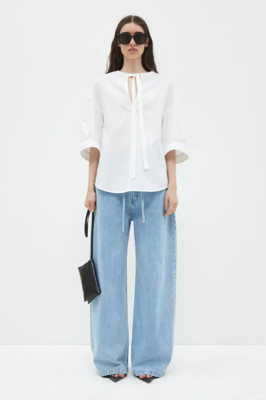 Thamani Puffed Sleeves Blouse sold by Christian Wijnants