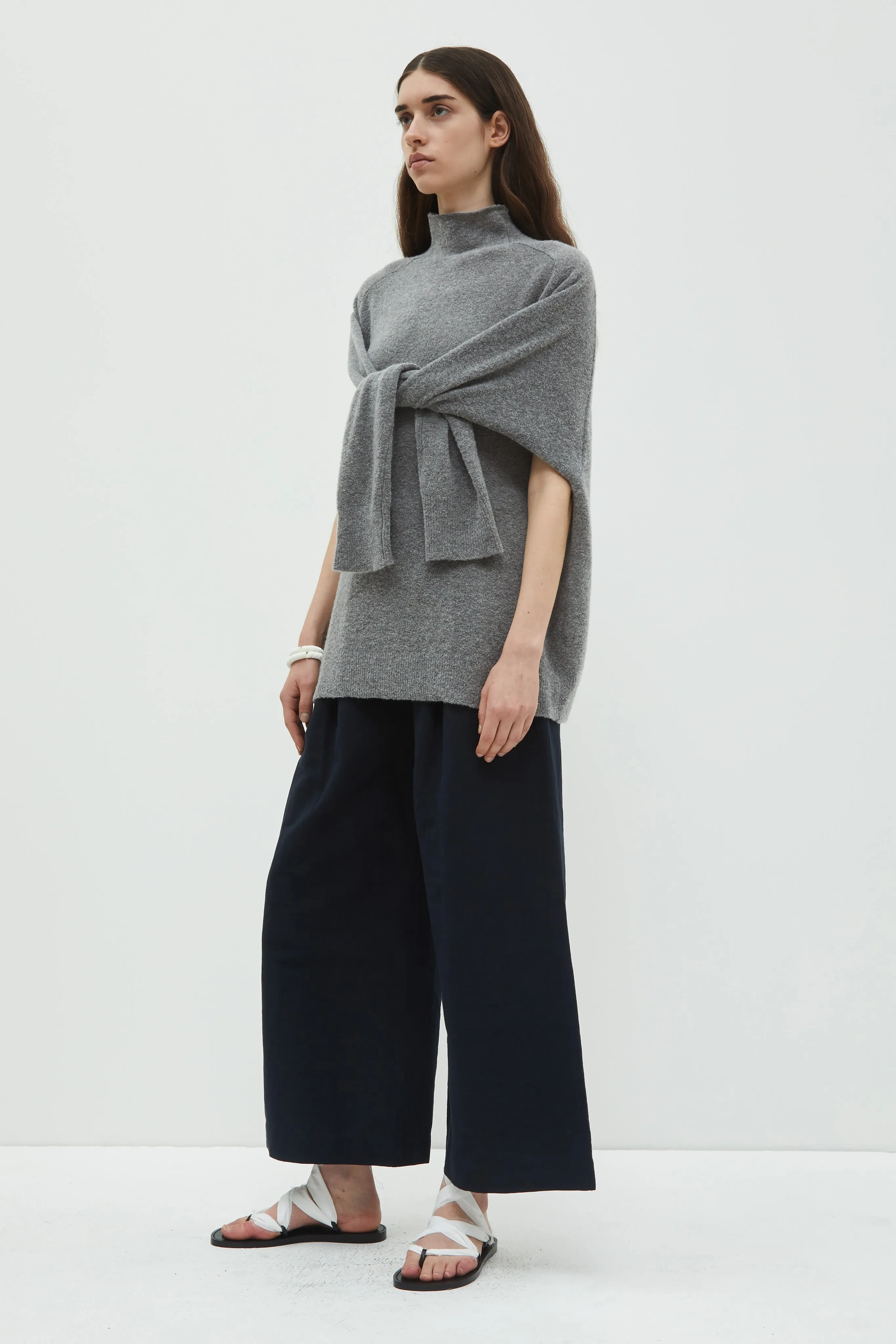 Pima Cropped Wide Leg Pants sold by Christian Wijnants product image thumbnail 2