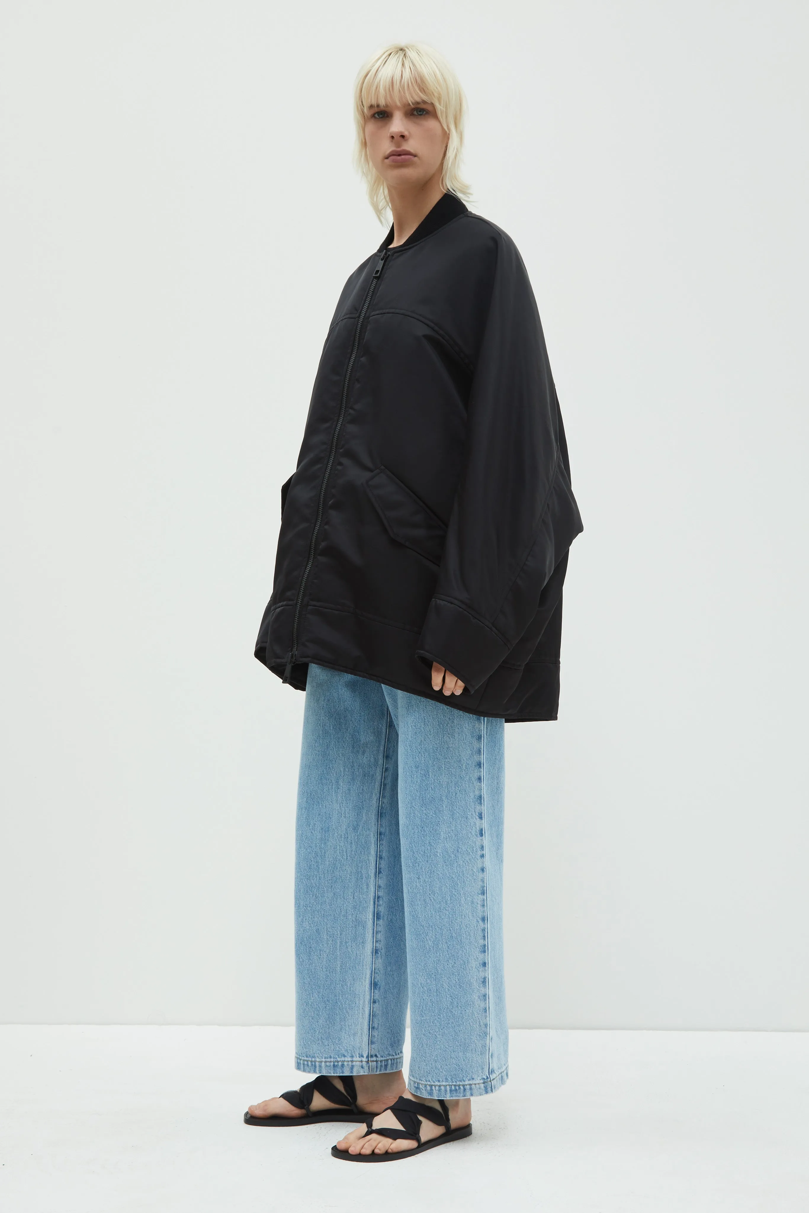 Jabari Oversized Bomber sold by Christian Wijnants product image thumbnail 2