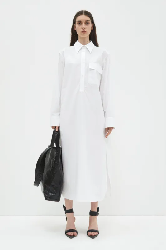 Dua Long Sleeves Shirt Dress sold by Christian Wijnants