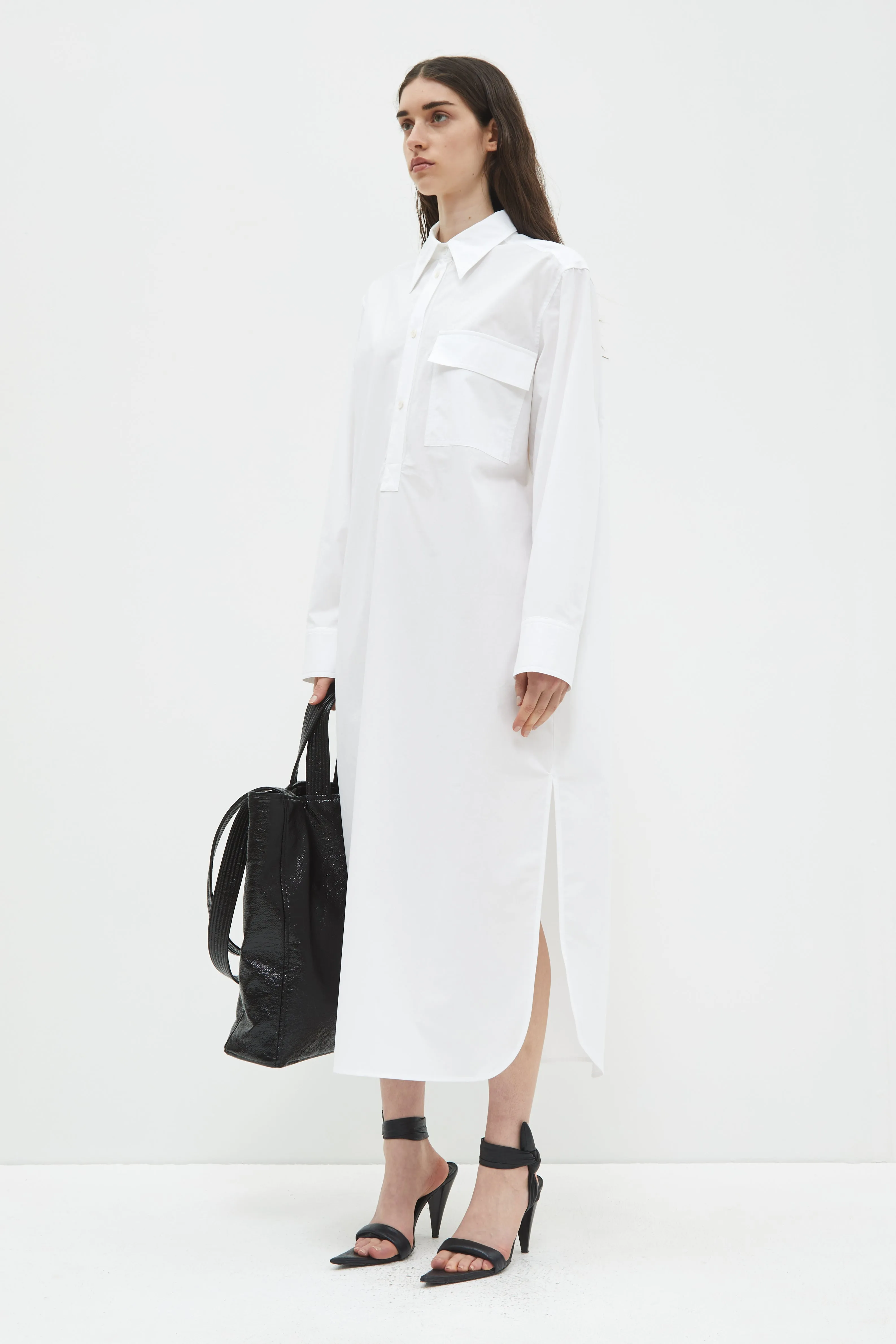 Dua Long Sleeves Shirt Dress sold by Christian Wijnants product image thumbnail 2