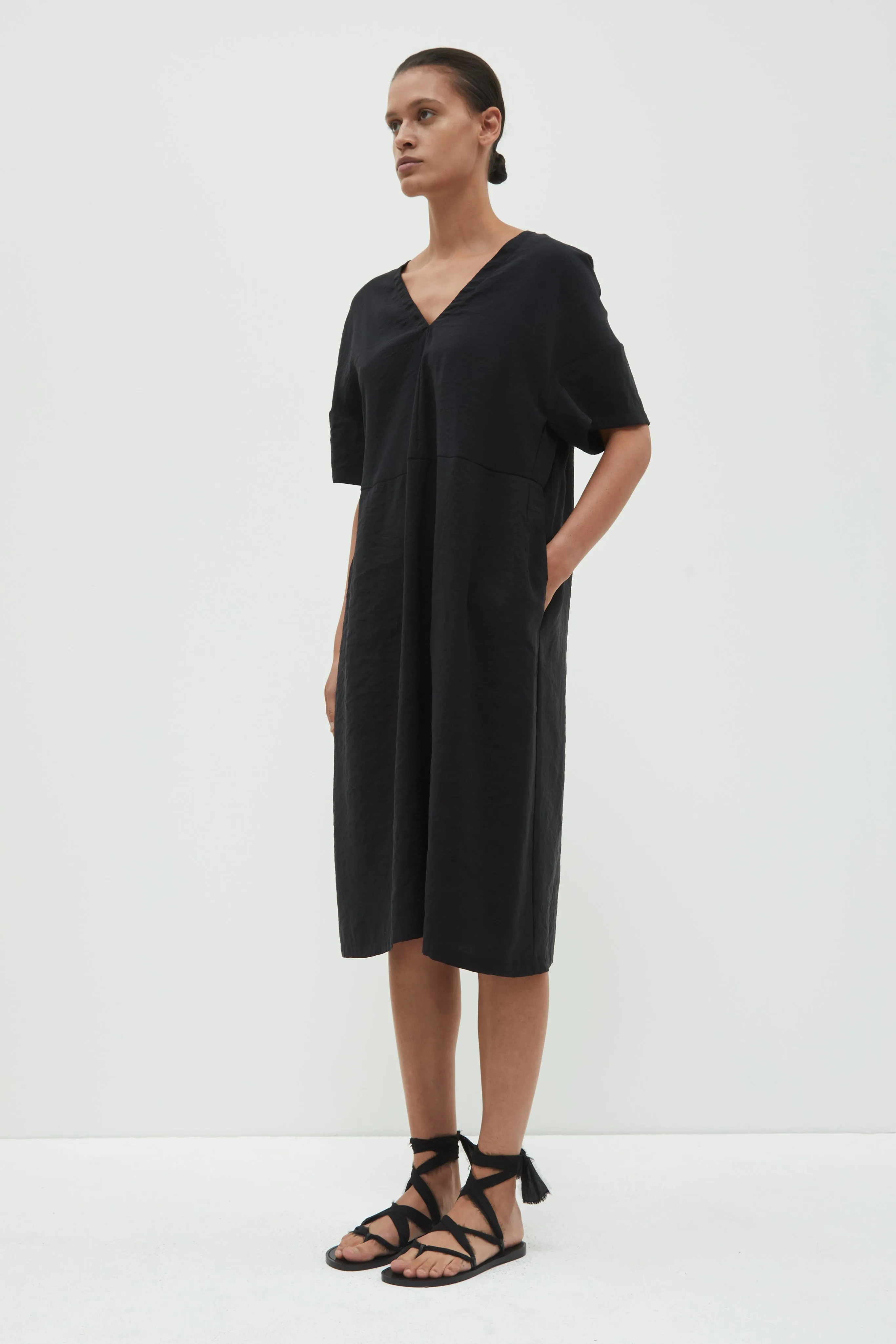 Dara V-Neck Dress sold by Christian Wijnants product image thumbnail 3