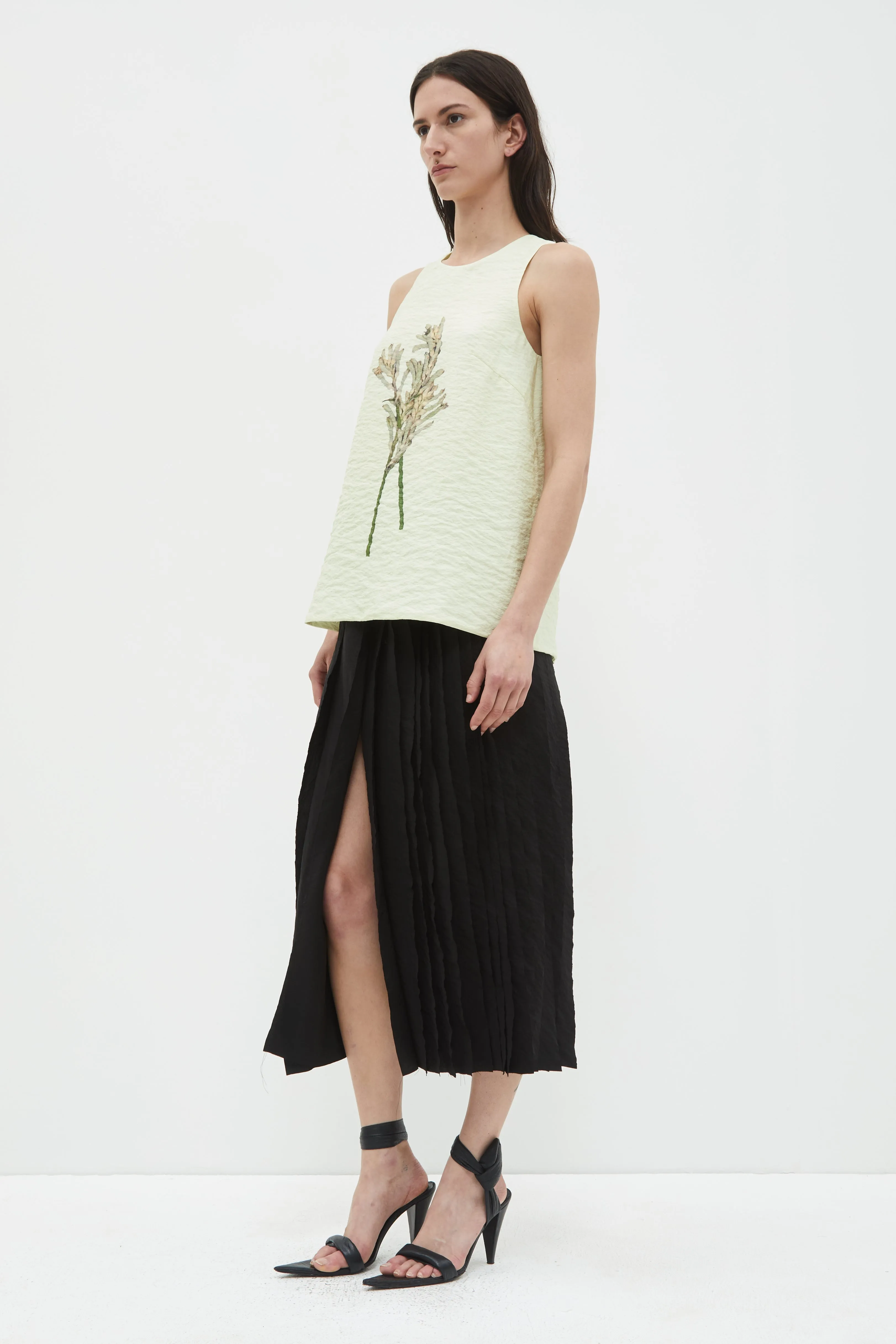 Shani Layered Strokes Skirt sold by Christian Wijnants product image thumbnail 2