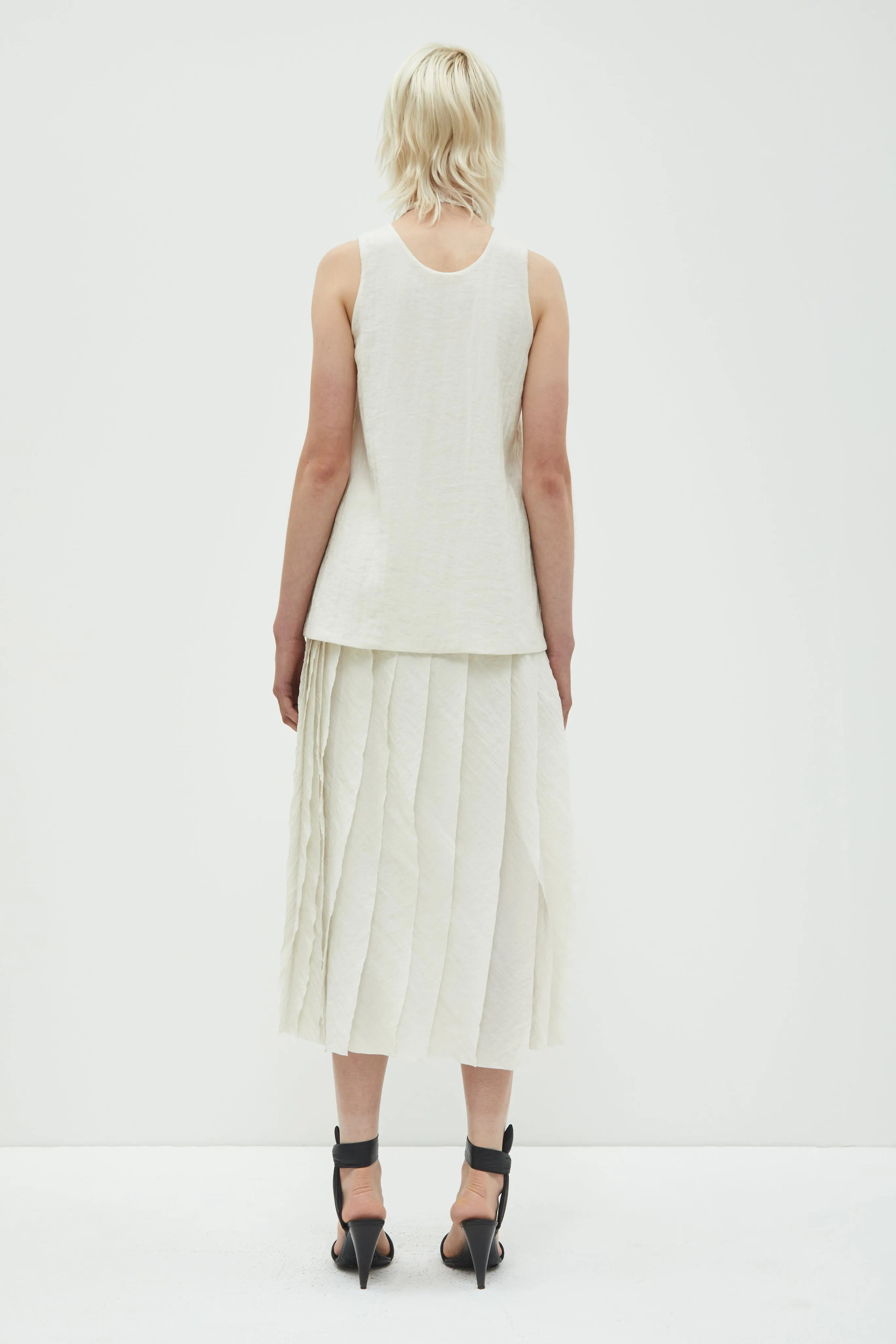 Shani Layered Strokes Skirt sold by Christian Wijnants product image thumbnail 3