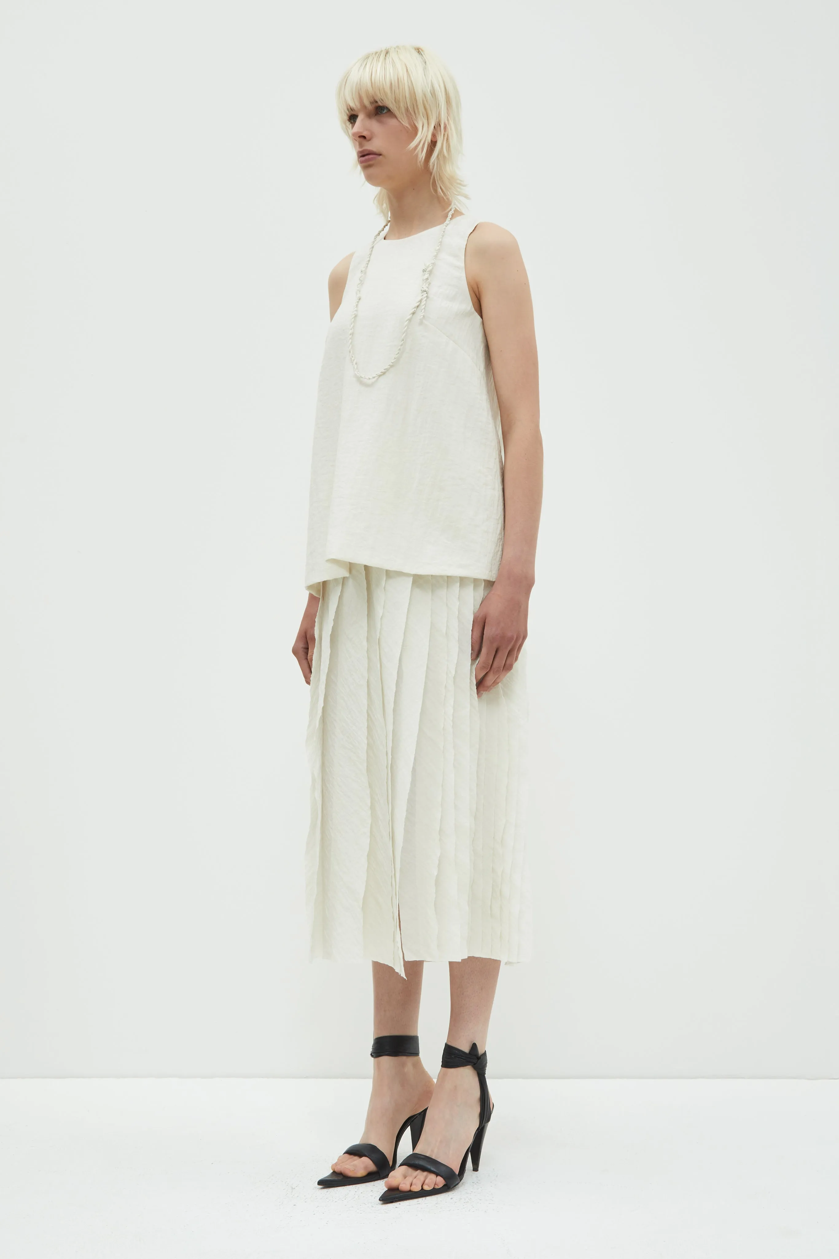 Shani Layered Strokes Skirt sold by Christian Wijnants product image thumbnail 2