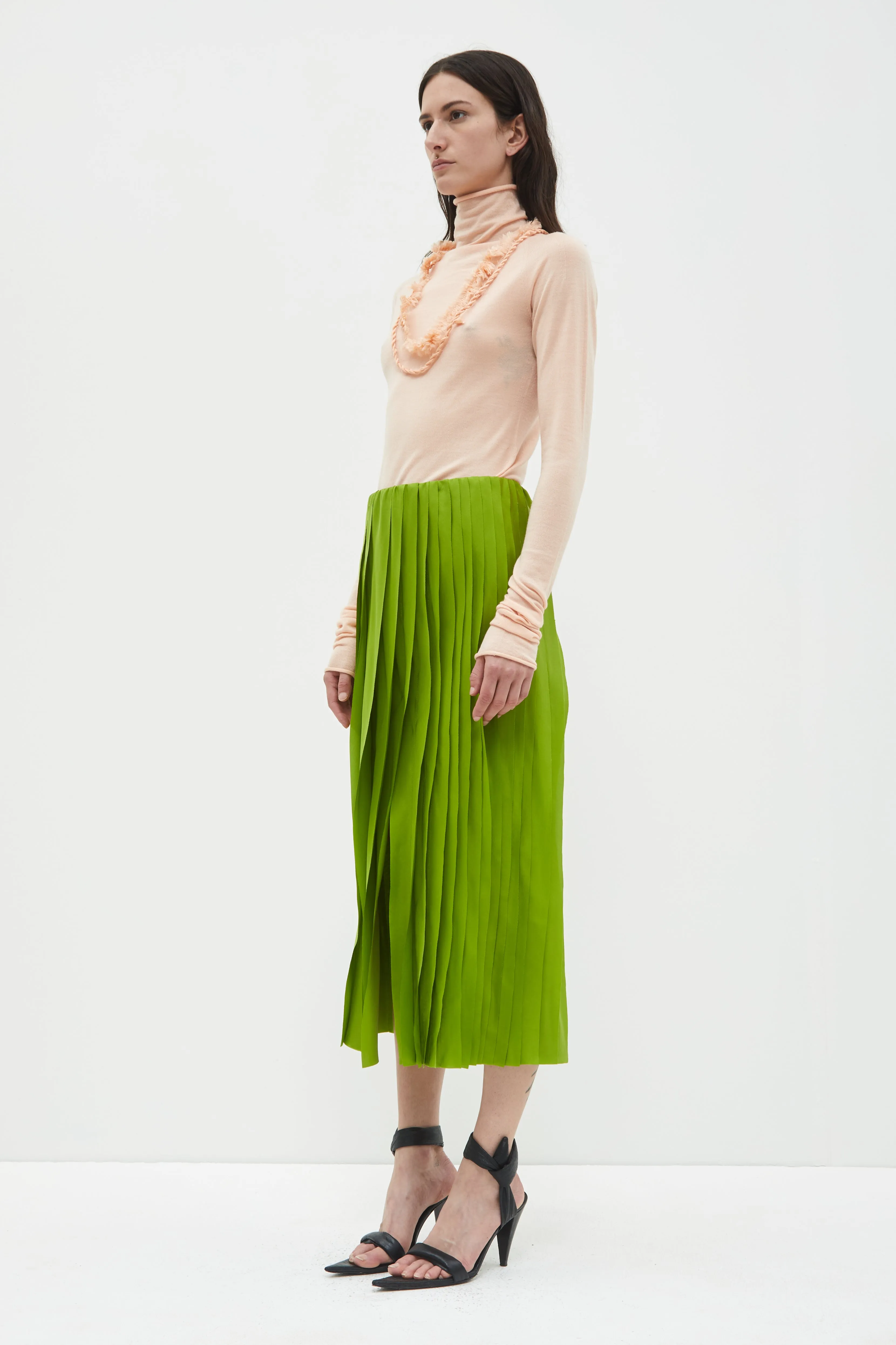 Shani Layered Strokes Skirt sold by Christian Wijnants product image thumbnail 2