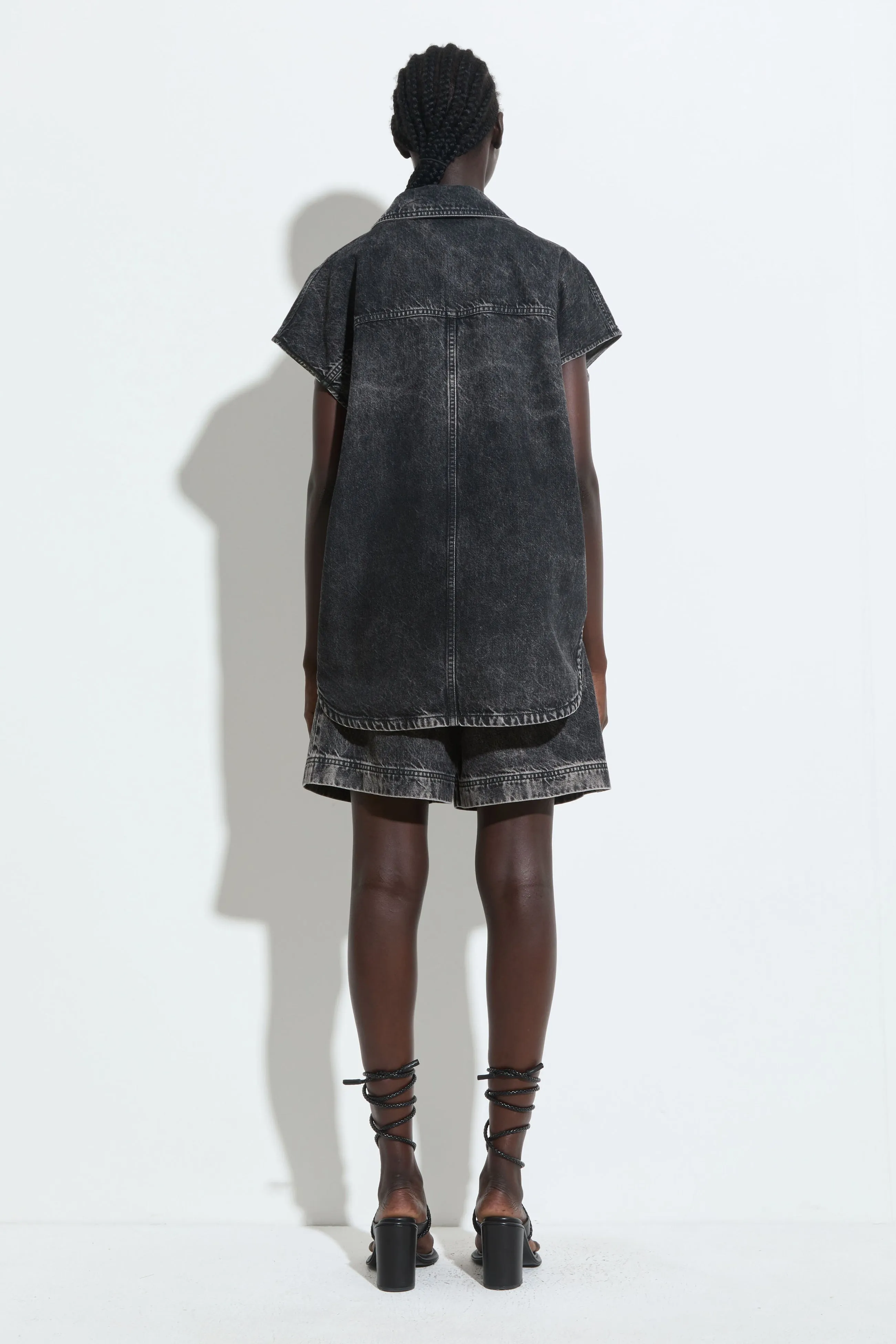 Teta Sleeveless Denim Top sold by Christian Wijnants product image thumbnail 4