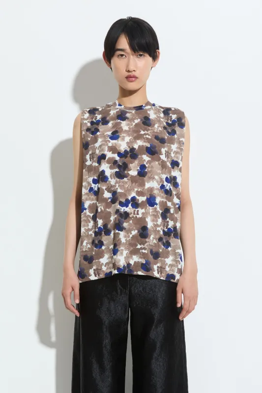 Tabansir Sleeveless Jersey Top sold by Christian Wijnants