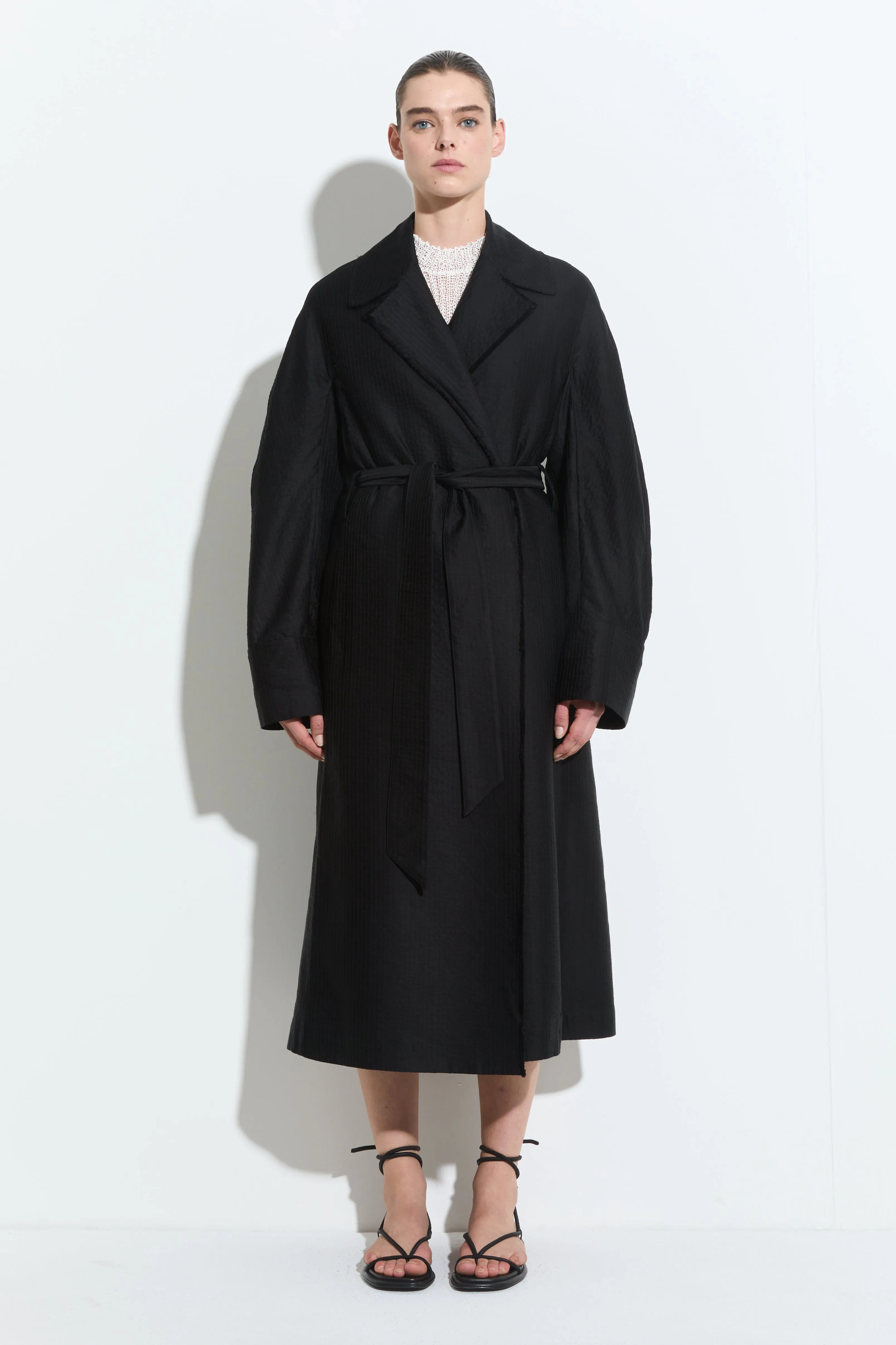 Cumina Quilted Coat sold by Christian Wijnants