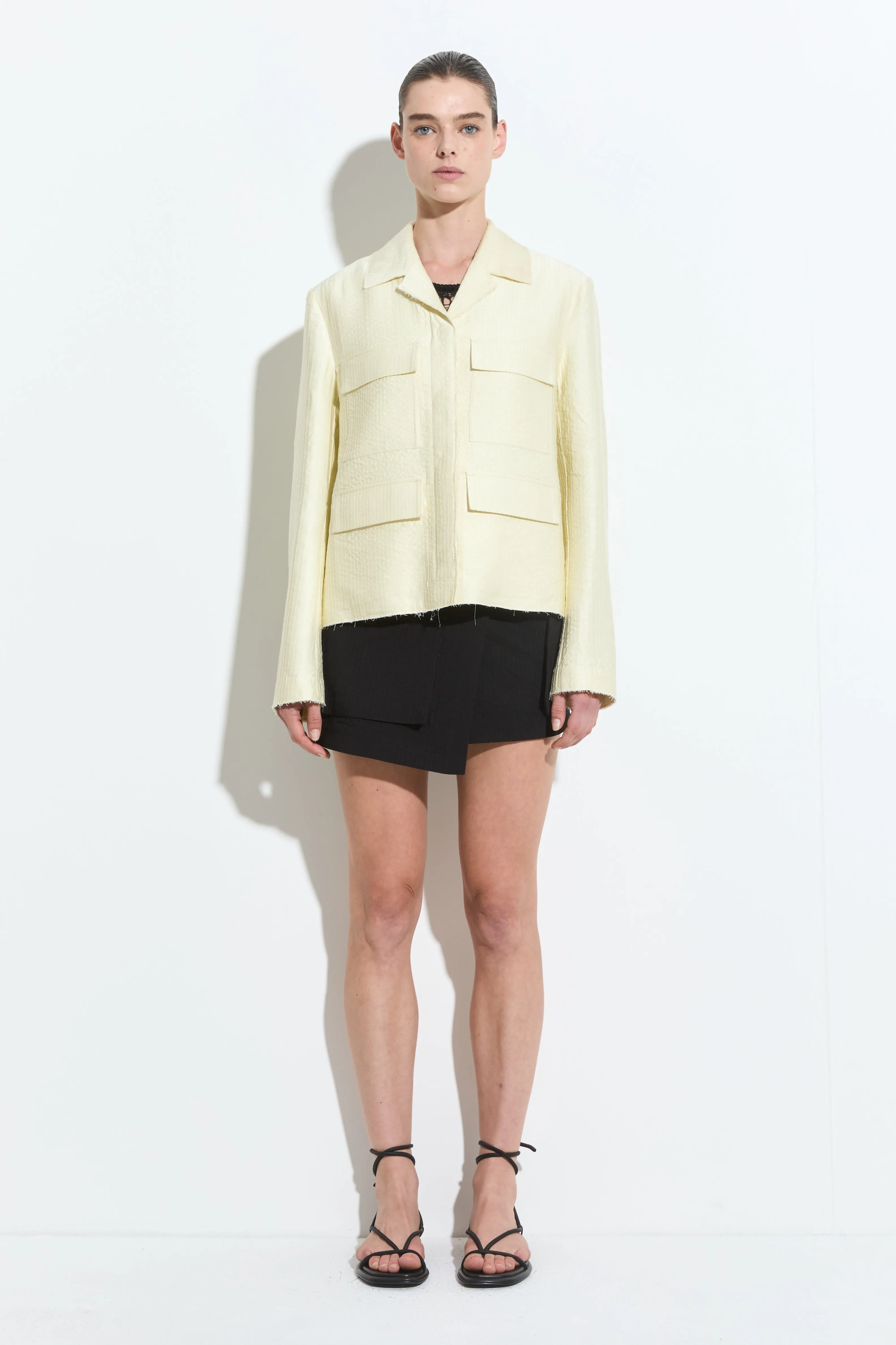Juba Cropped Jacket sold by Christian Wijnants