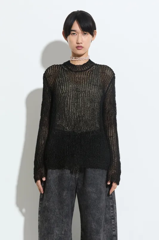 Kuma Relaxed Knit Sweater sold by Christian Wijnants