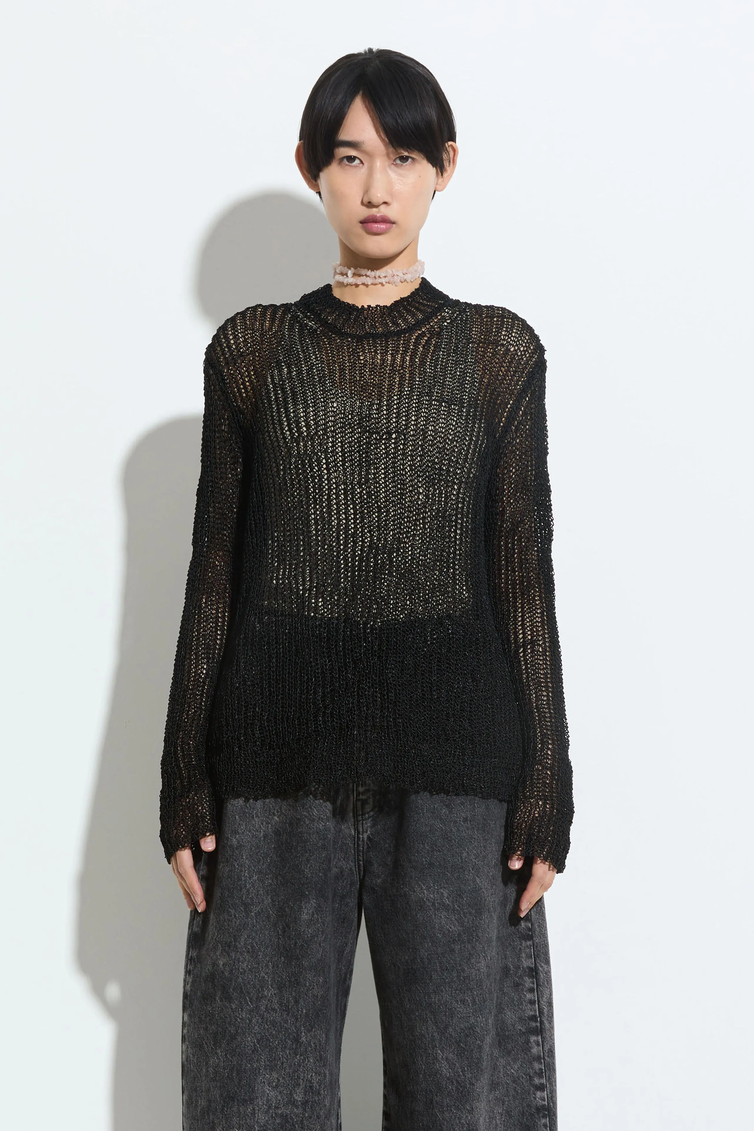 Kuma Relaxed Knit Sweater sold by Christian Wijnants