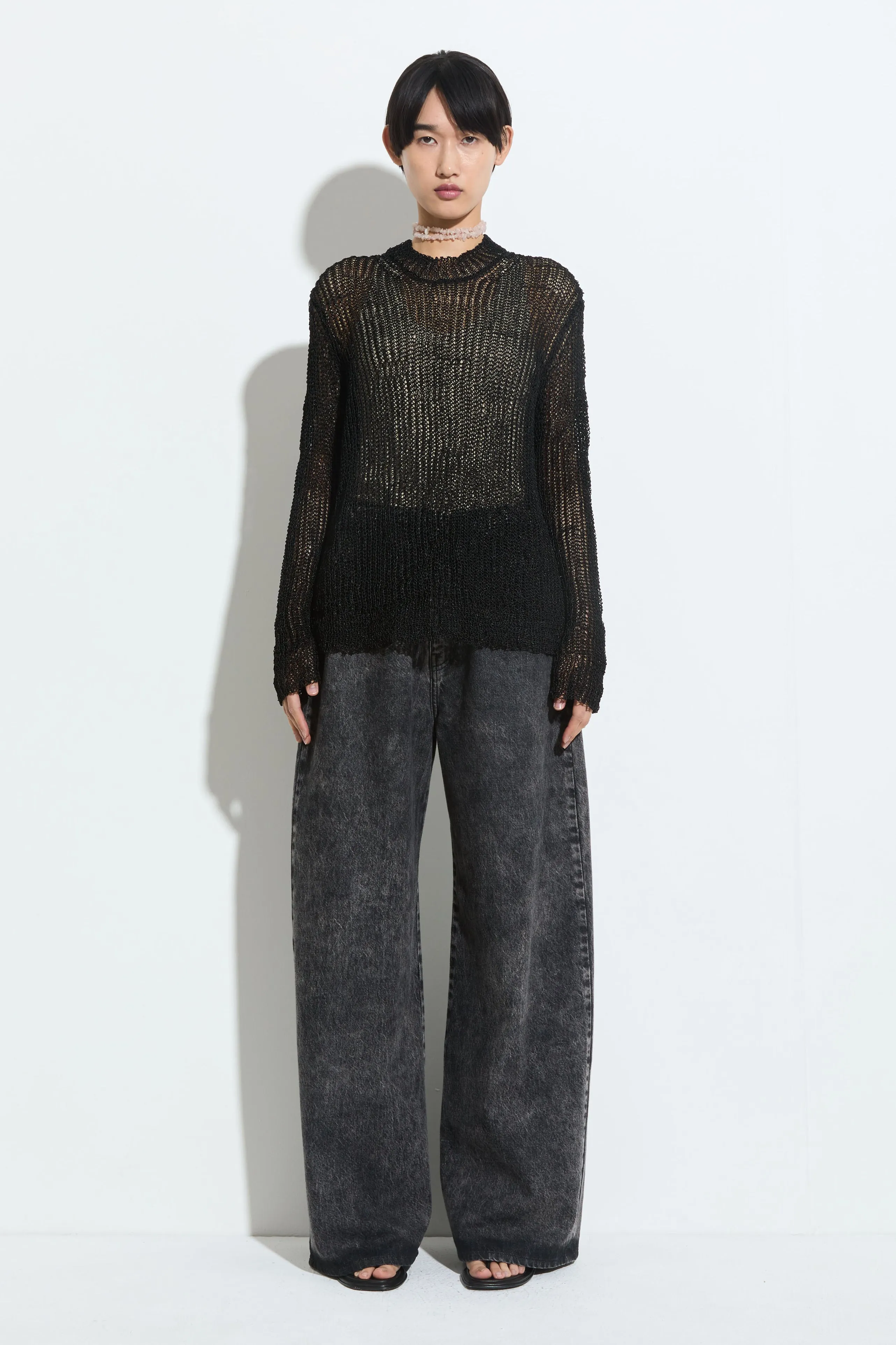 Kuma Relaxed Knit Sweater sold by Christian Wijnants product image thumbnail 3