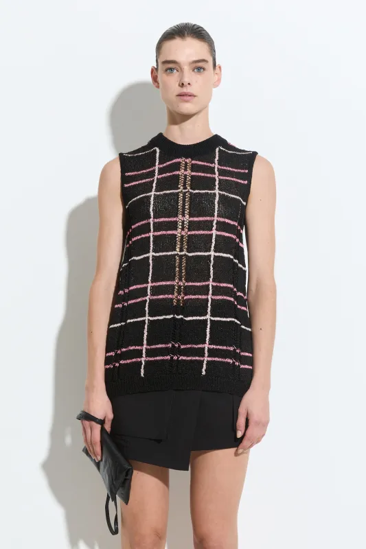 Kabak Sleeveless Knit Top made by Christian Wijnants