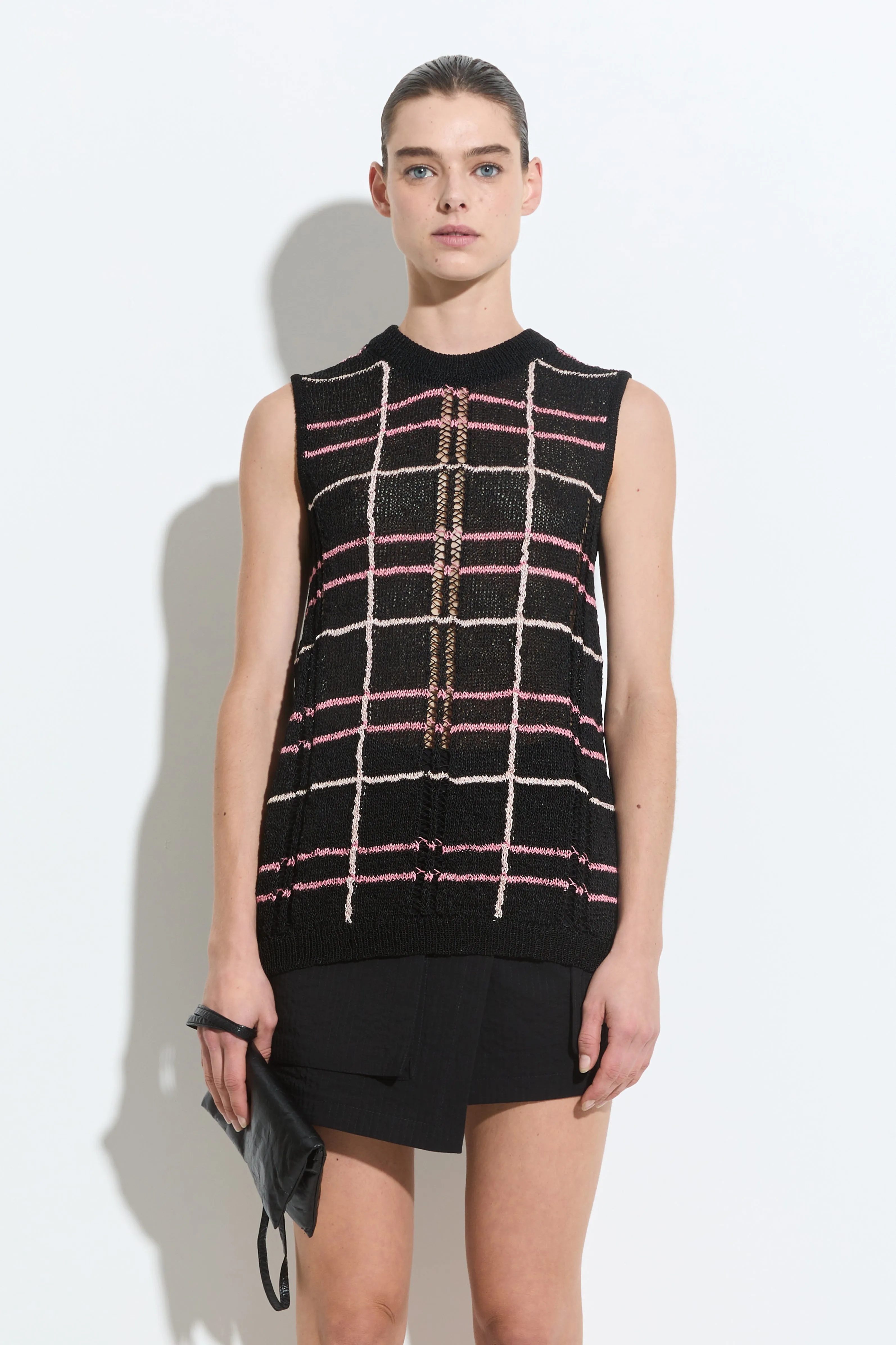 Kabak Sleeveless Knit Top sold by Christian Wijnants