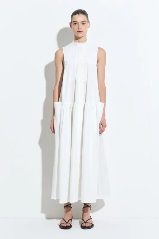 Dess Sleeveless Volume dress made by Christian Wijnants
