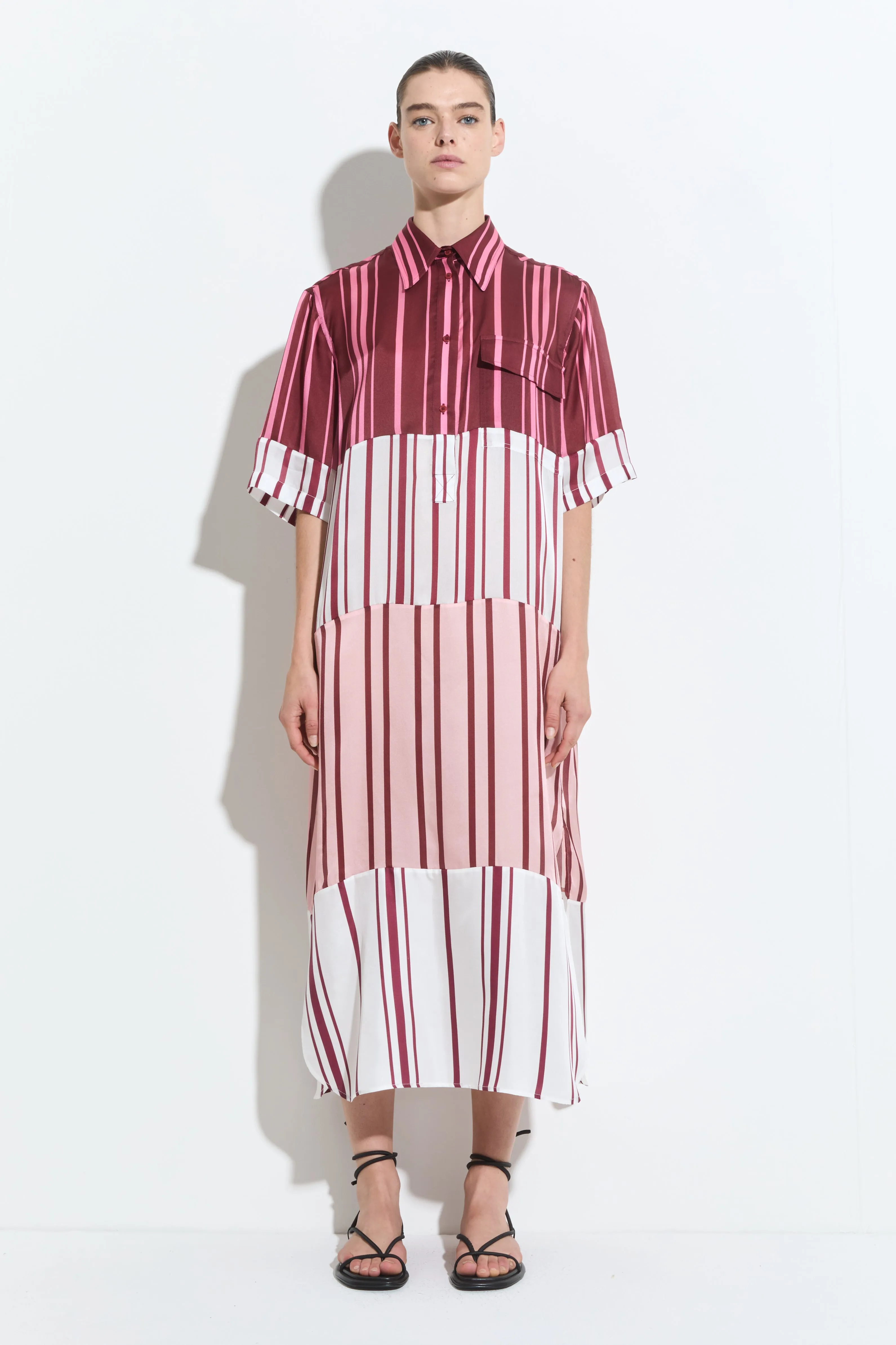 Duanesa Shortsleeve Shirt Dress sold by Christian Wijnants