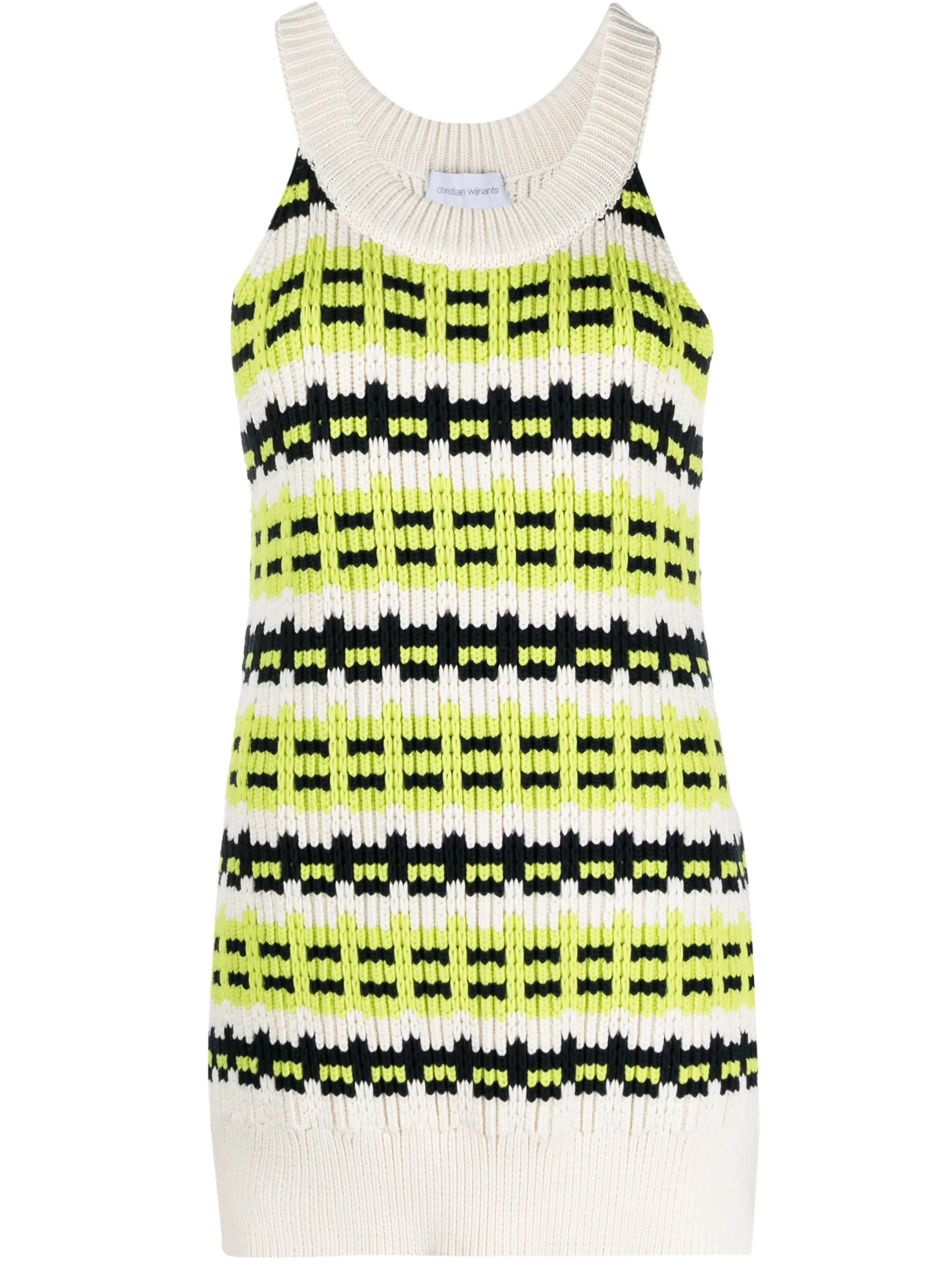 Kaelen sleeveless knitted top sold by Christian Wijnants product image thumbnail 5