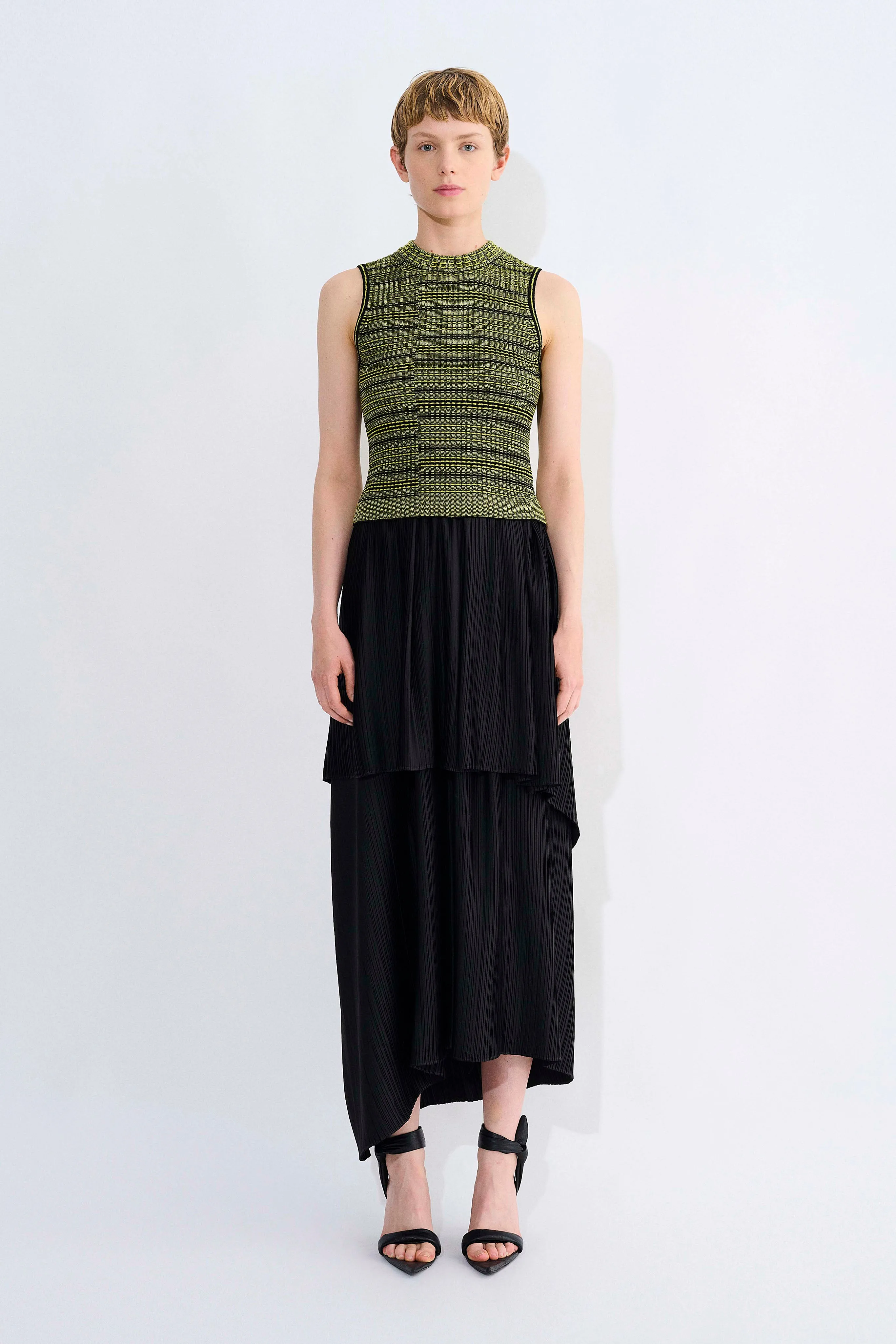 Sefu Plisse Skirt sold by Christian Wijnants
