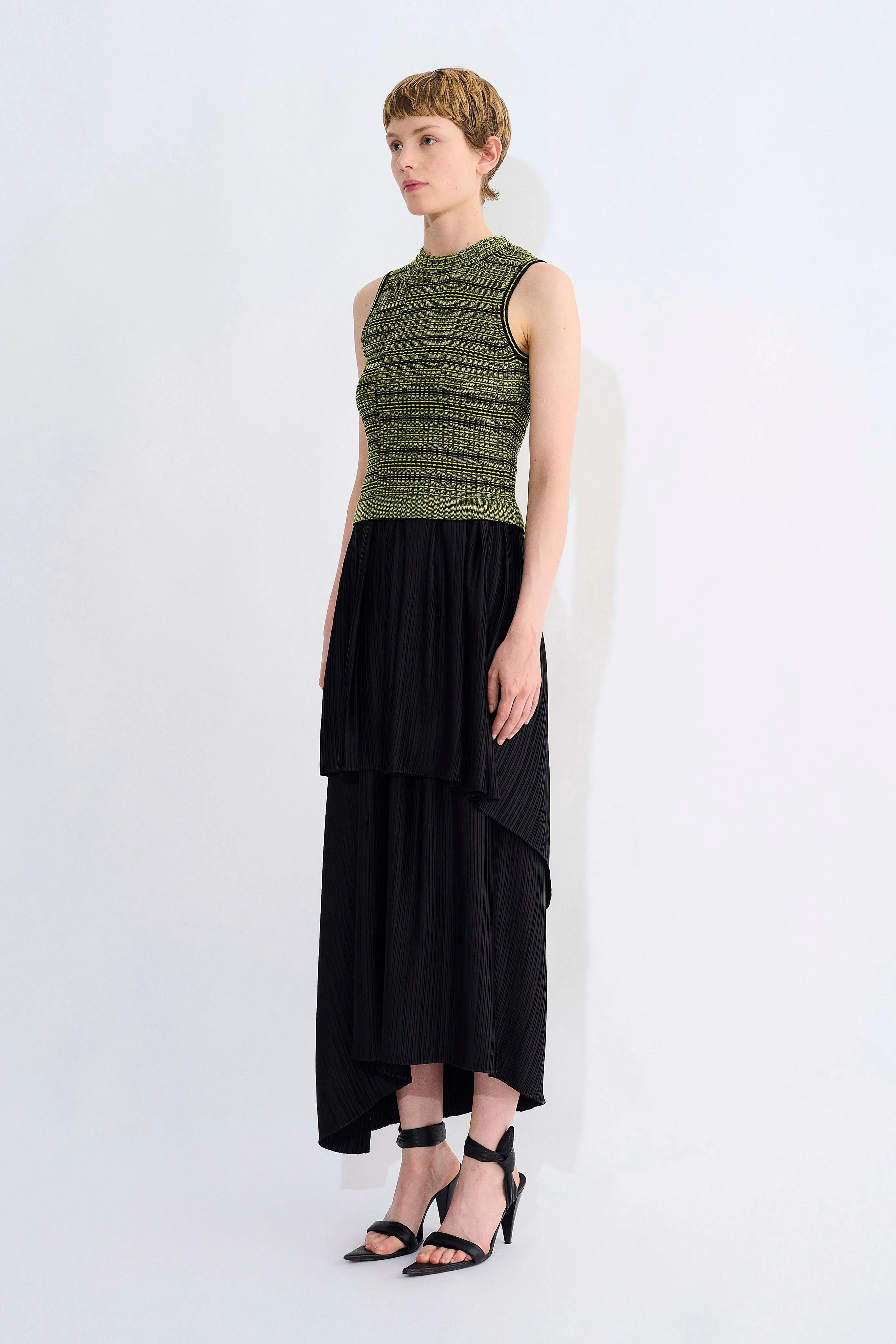 Sefu Plisse Skirt sold by Christian Wijnants product image thumbnail 2