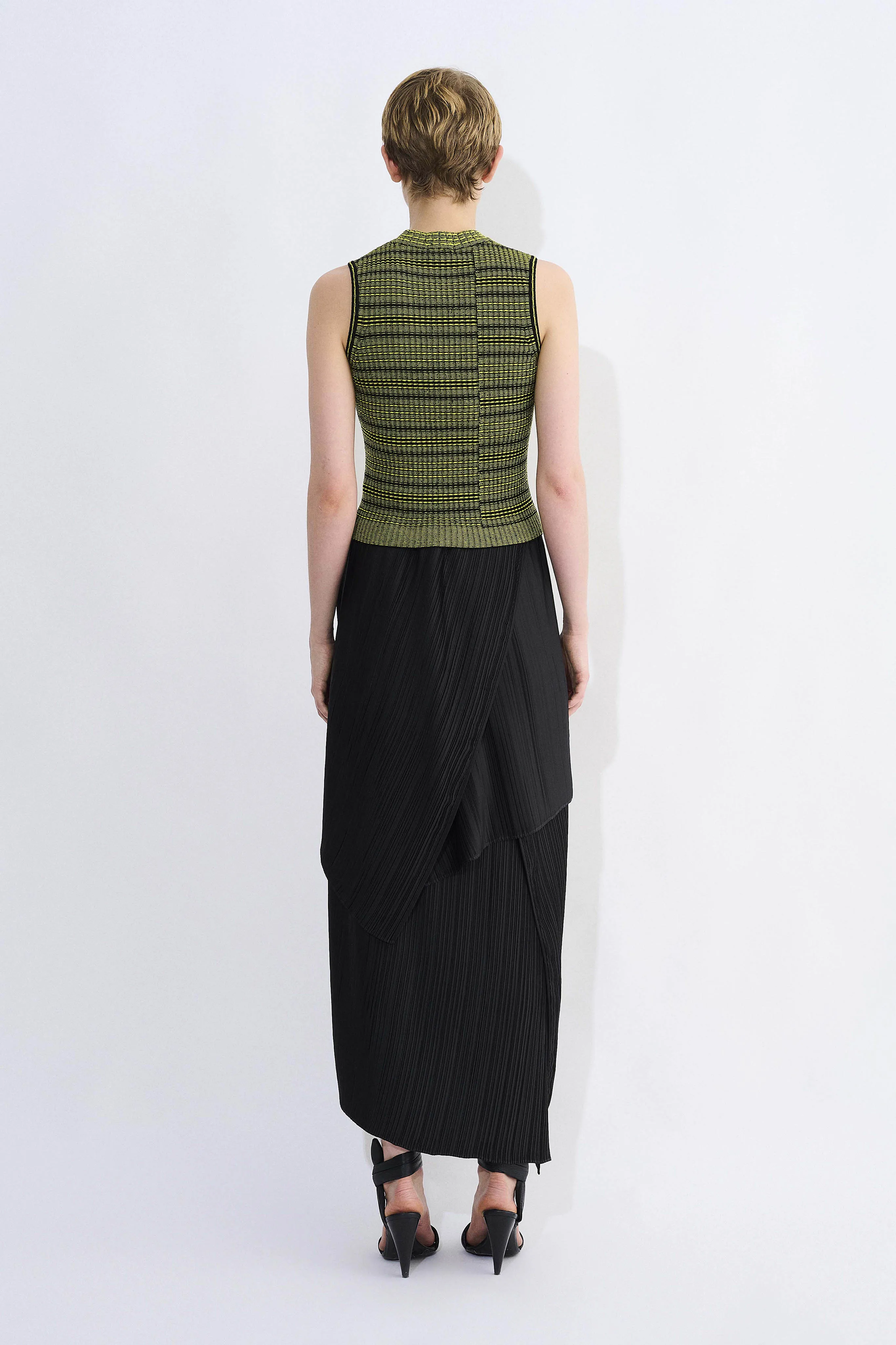 Sefu Plisse Skirt sold by Christian Wijnants product image thumbnail 3